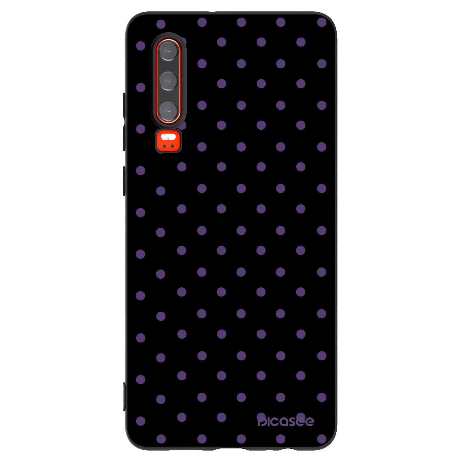 Picasee husă neagră din silicon pentru Huawei P30 - Flickers