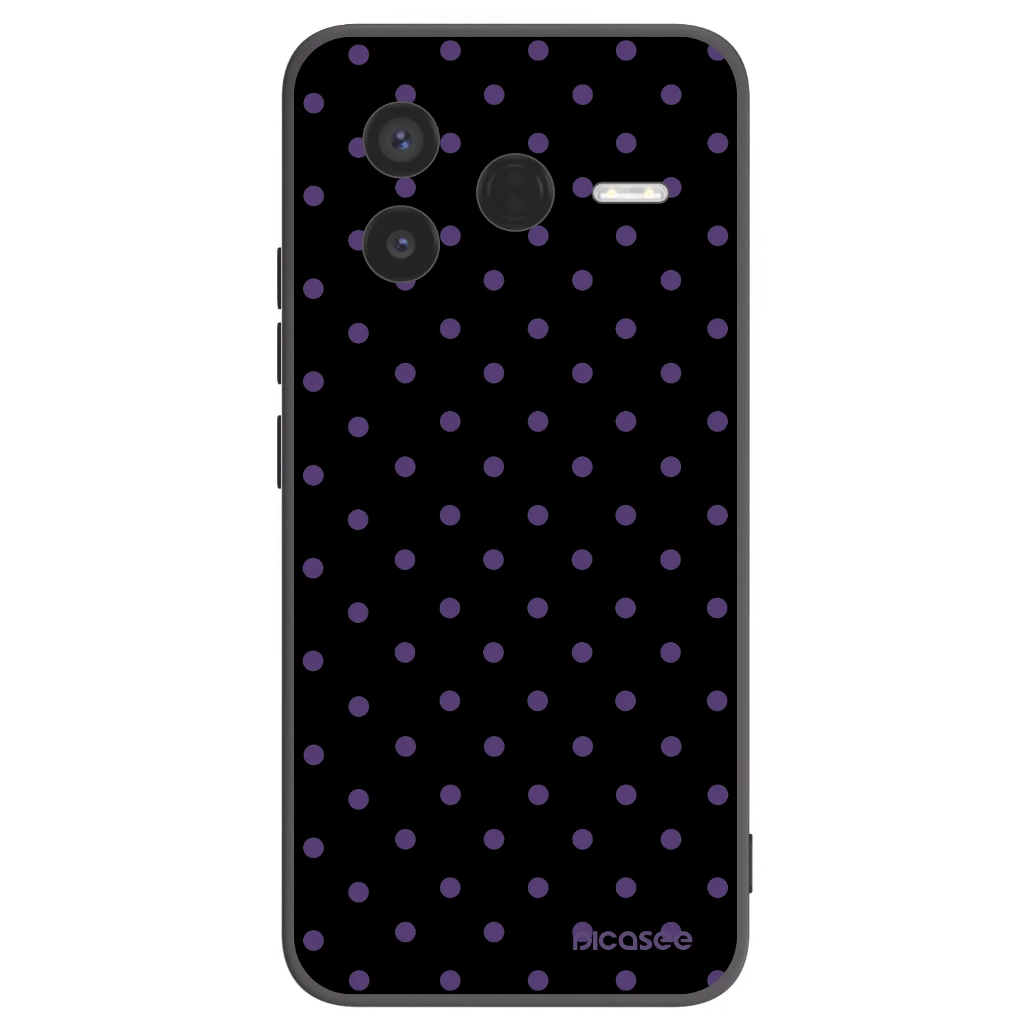 Picasee husă neagră din silicon pentru Xiaomi Poco F7 Pro 5G - Flickers