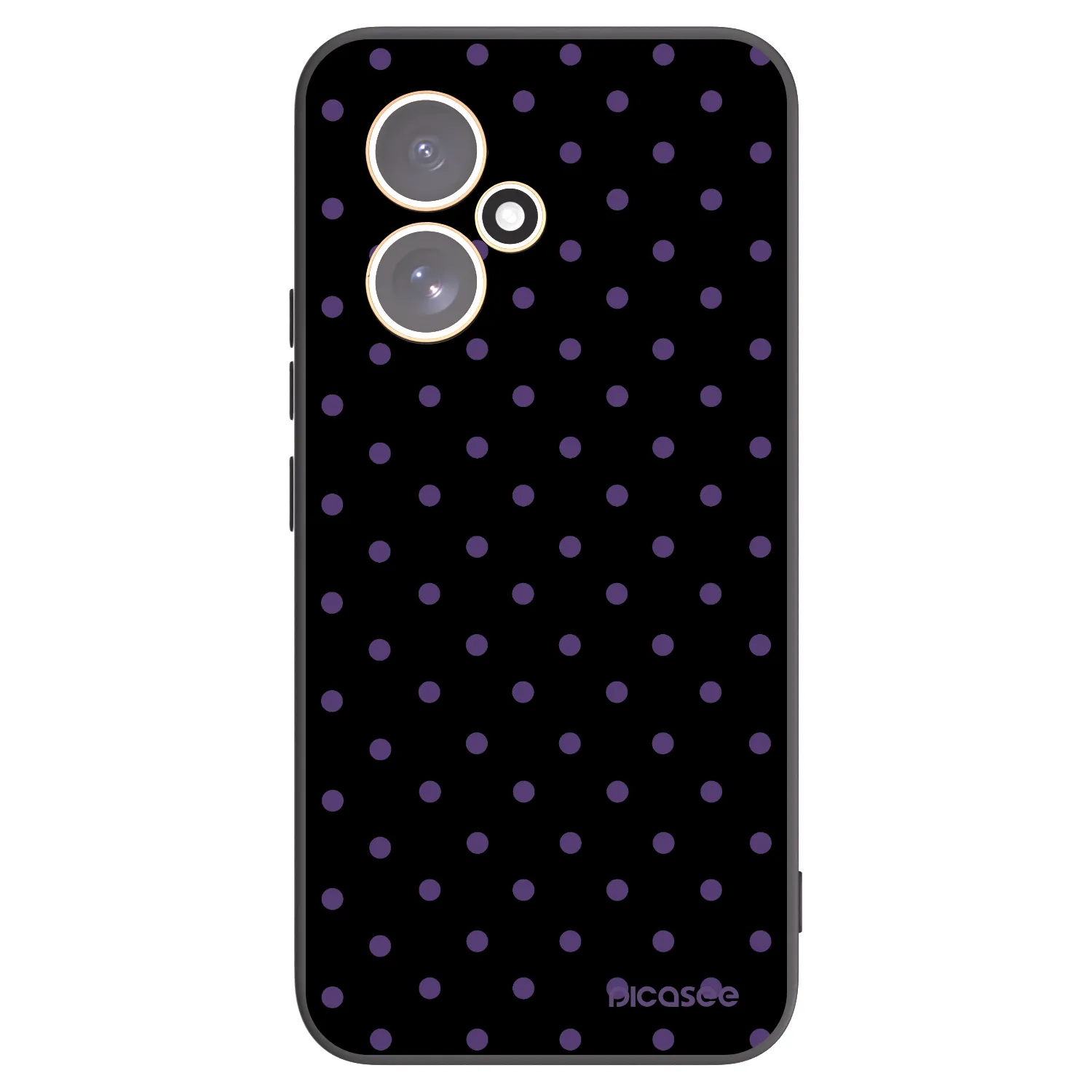 Picasee husă neagră din silicon pentru Honor 400 5G - Flickers