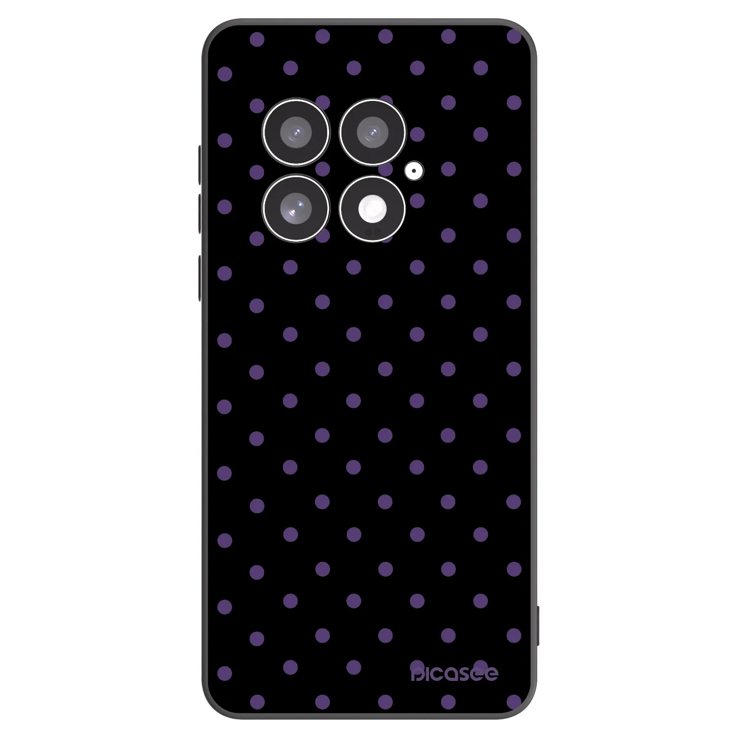 Picasee husă neagră din silicon pentru OnePlus 13 5G - Flickers