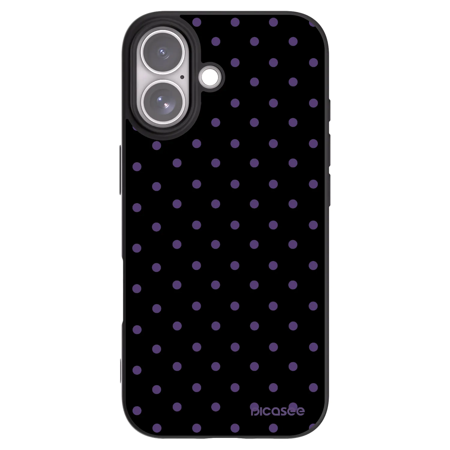 Picasee husă neagră din silicon pentru Apple iPhone 17 - Flickers