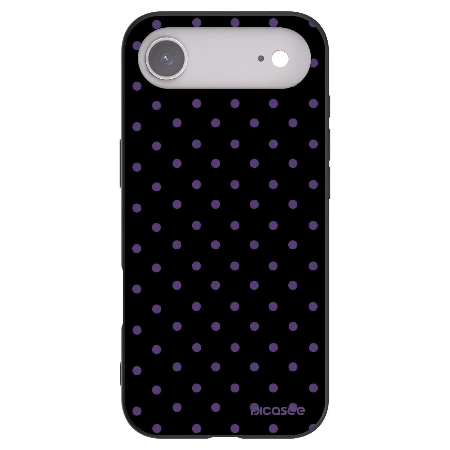 Picasee husă neagră din silicon pentru Apple iPhone Air - Flickers