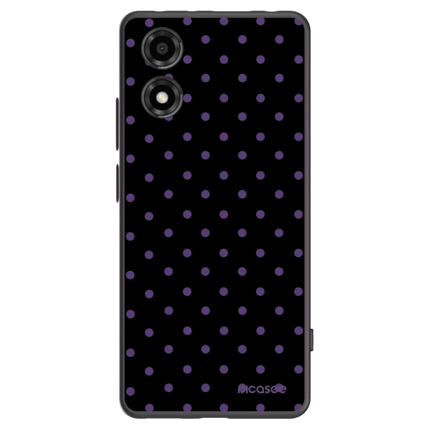 Picasee husă neagră din silicon pentru Motorola Moto E14 - Flickers