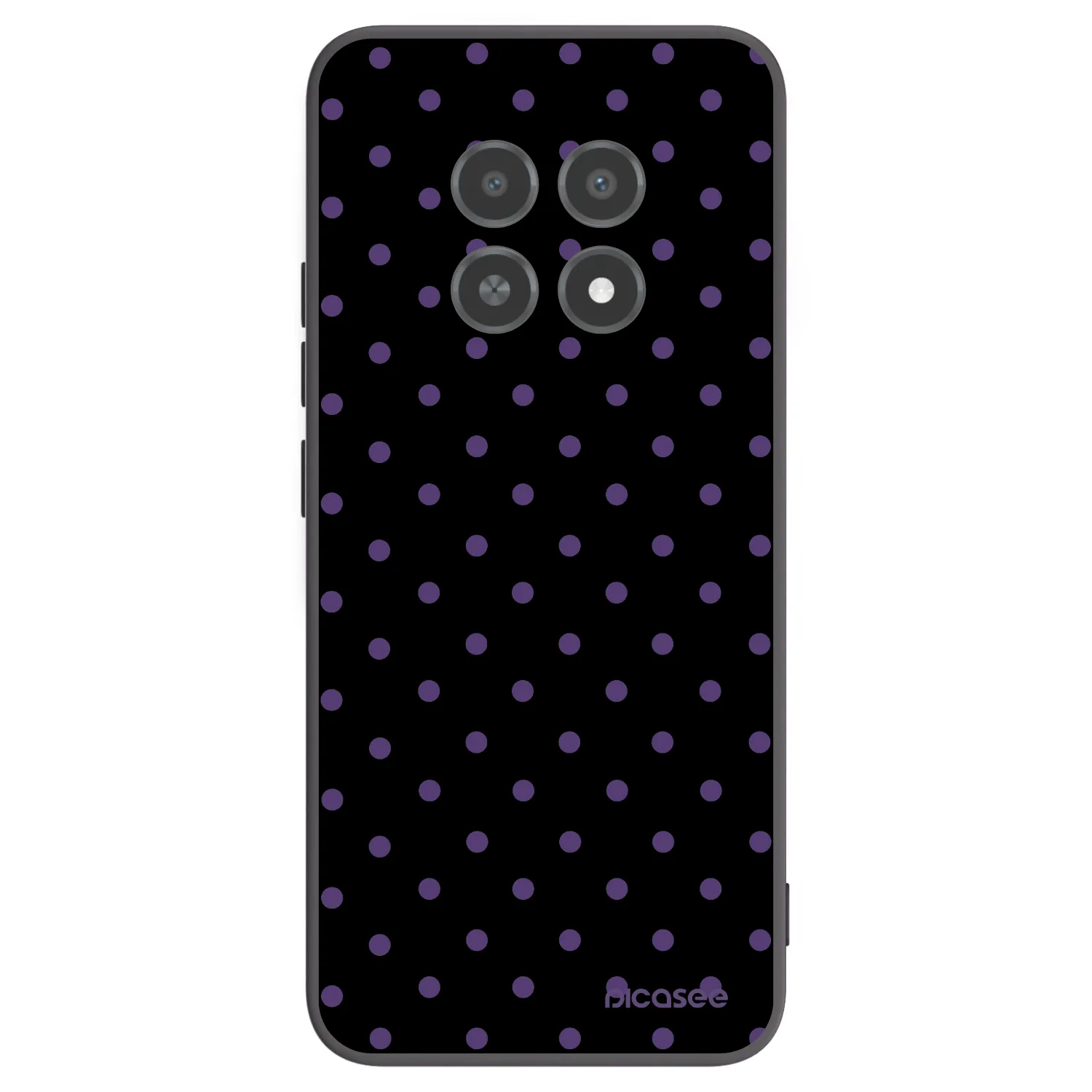 Picasee husă neagră din silicon pentru Realme 12X - Flickers