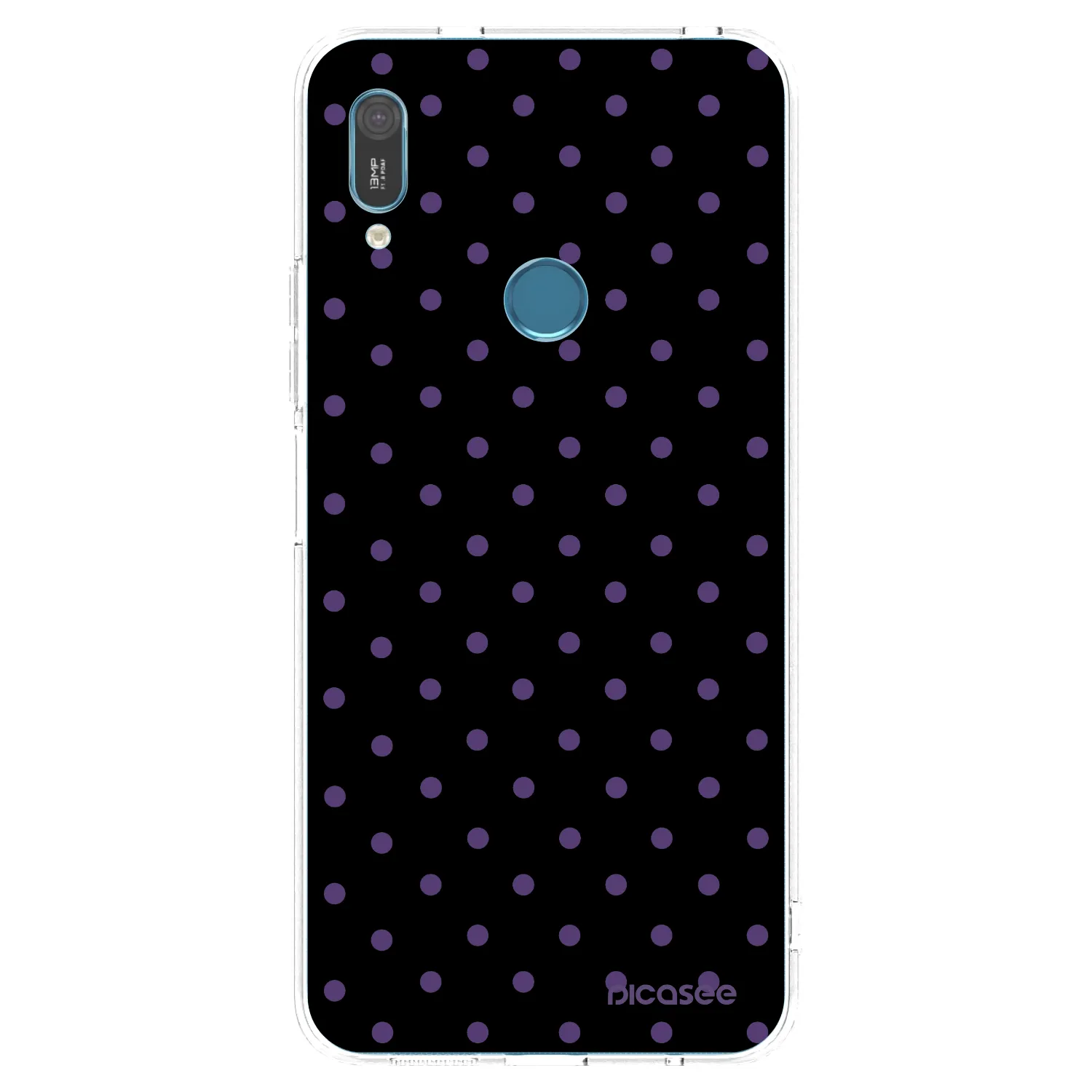Picasee husă transparentă din silicon pentru Huawei Y6 2019 - Flickers