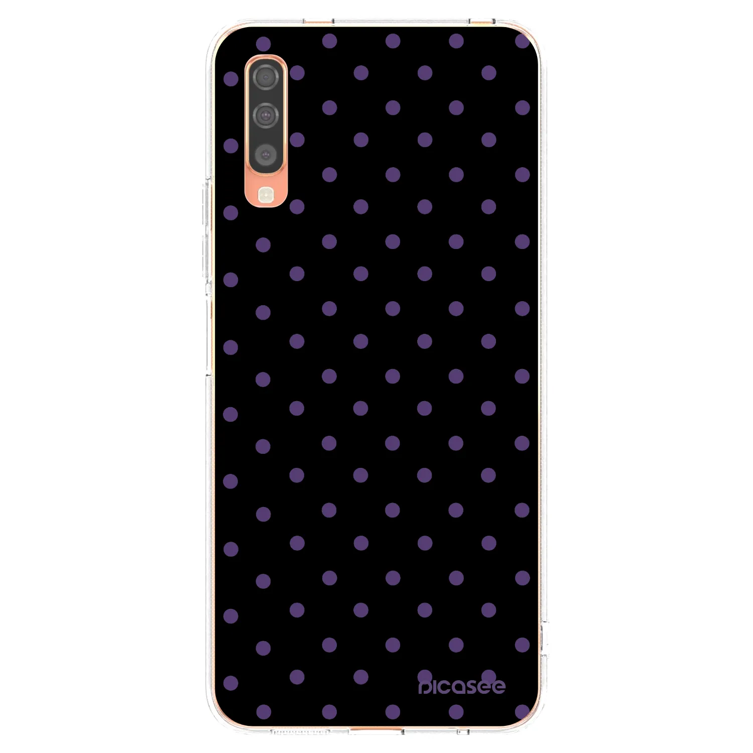 Picasee husă transparentă din silicon pentru Samsung Galaxy A70 A705F - Flickers