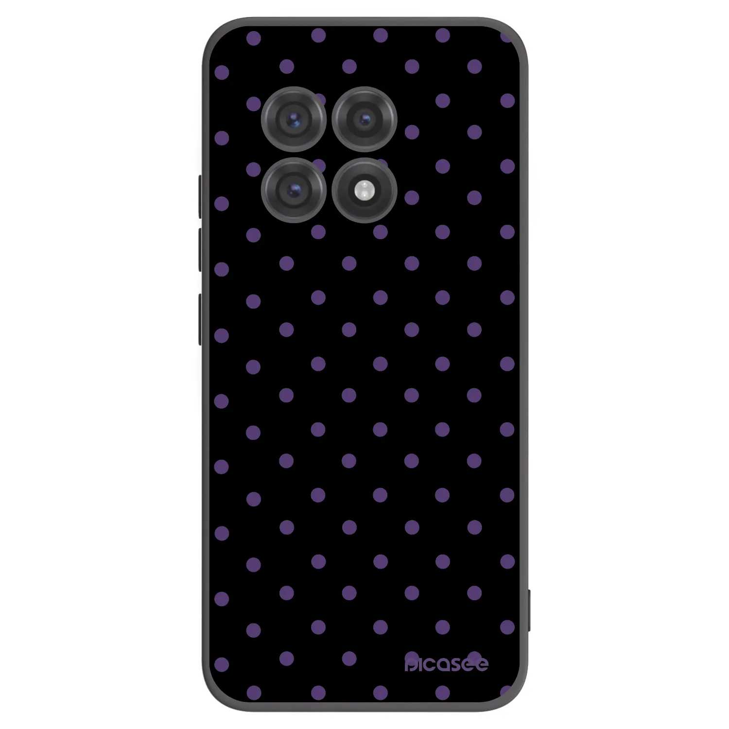 Picasee husă neagră din silicon pentru OnePlus 13R 5G - Flickers