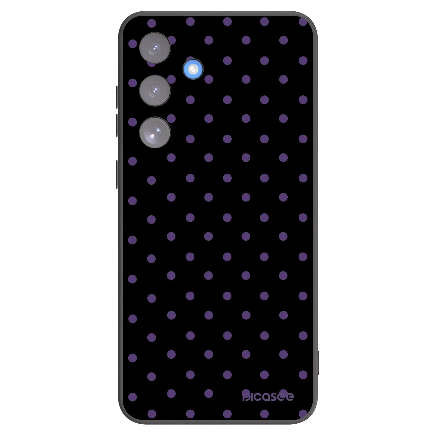 Picasee husă neagră din silicon pentru Samsung Galaxy S25 FE 5G - Flickers