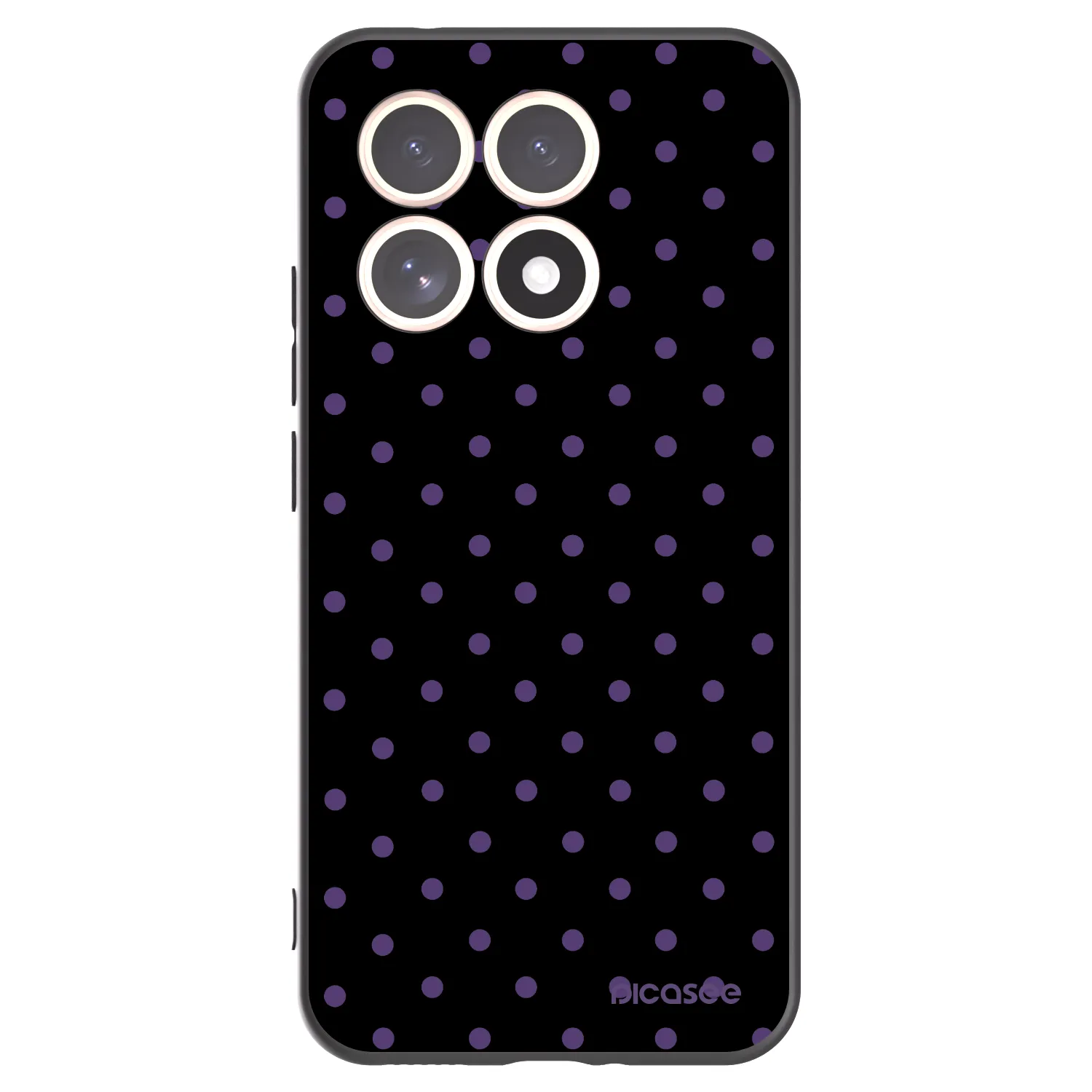 Picasee husă neagră din silicon pentru Xiaomi 15T - Flickers