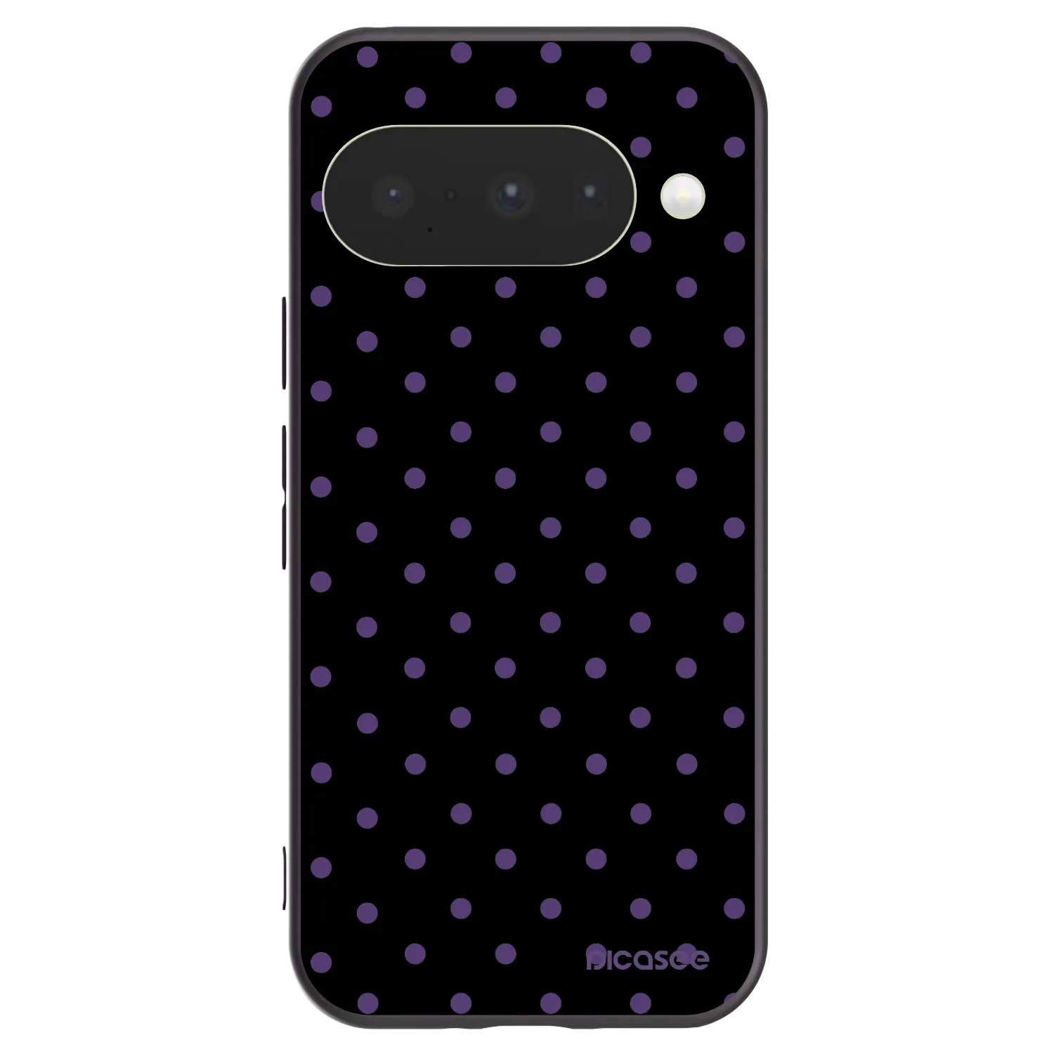 Picasee husă neagră din silicon pentru Google Pixel 10 - Flickers