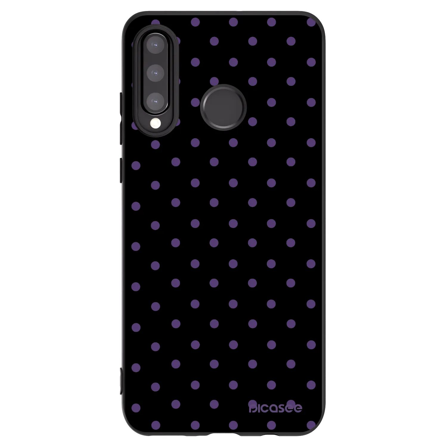 Picasee husă neagră din silicon pentru Huawei P30 Lite - Flickers