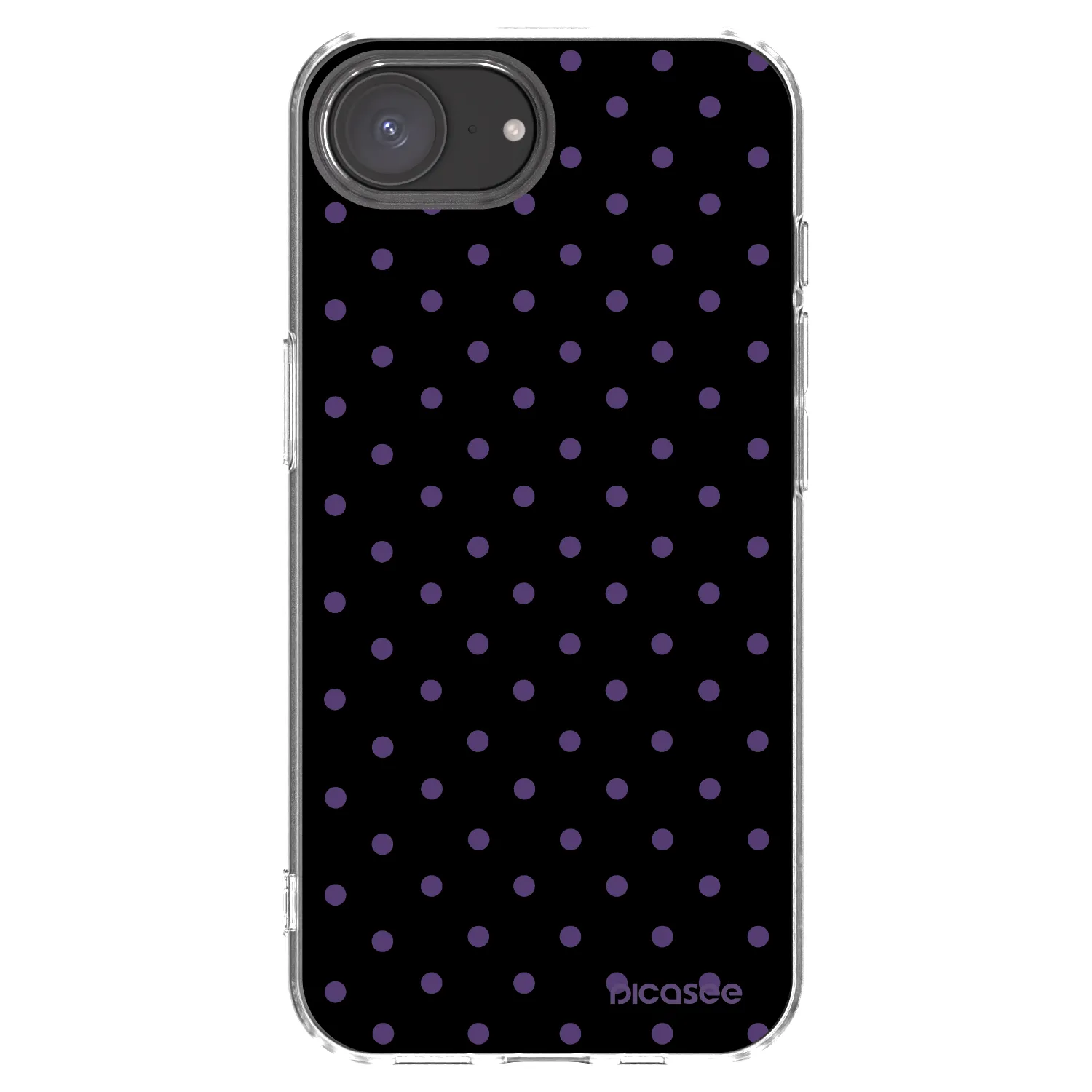 Picasee husă transparentă din silicon pentru Apple iPhone 17e - Flickers