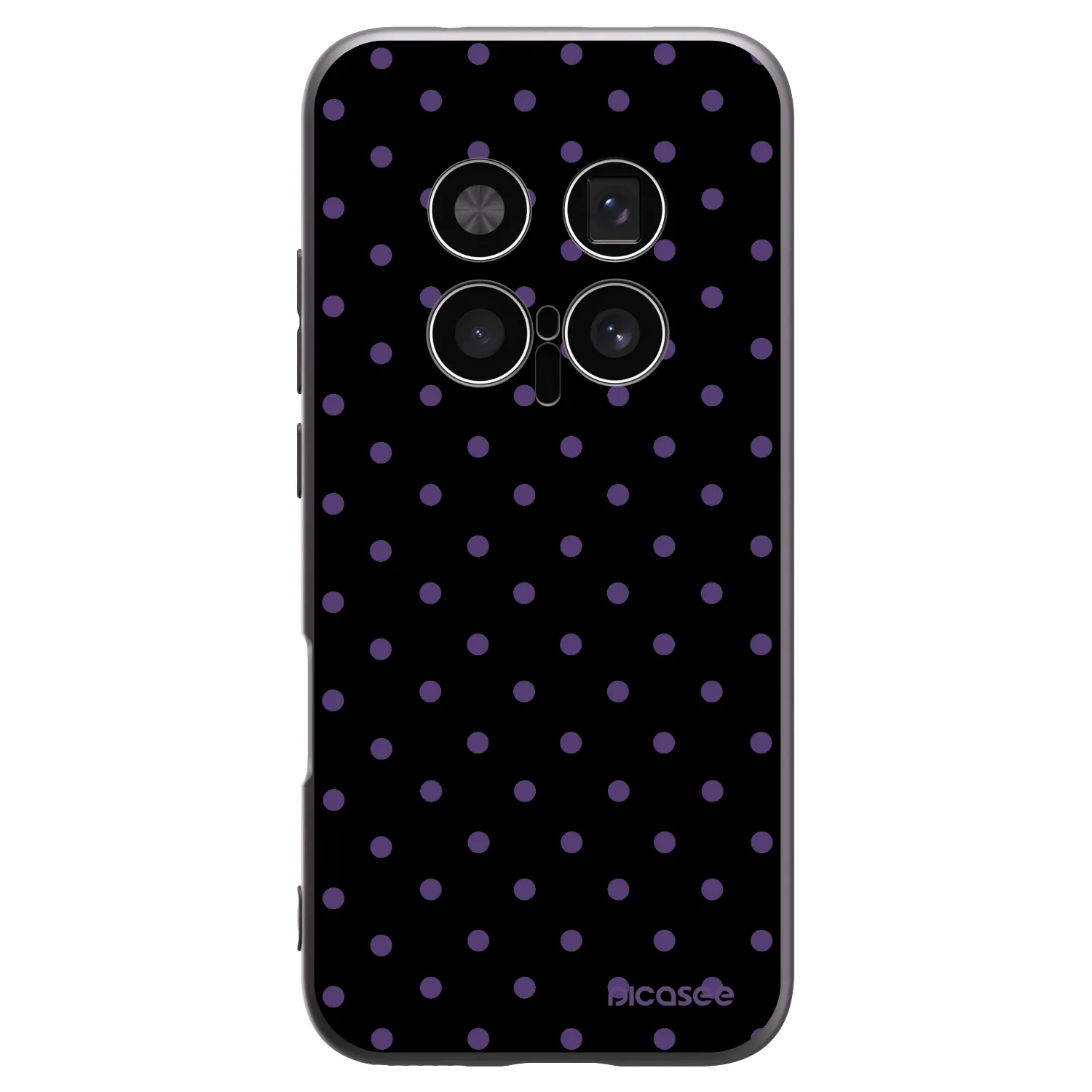 Picasee husă neagră din silicon pentru Honor Magic8 Pro 5G - Flickers