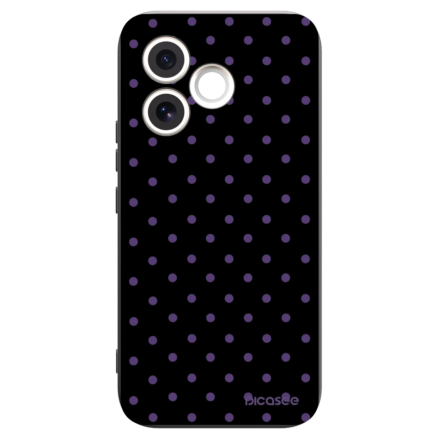 Picasee husă neagră din silicon pentru Honor 600 Lite - Flickers