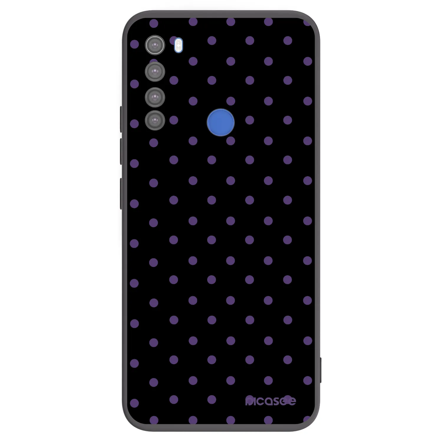 Picasee husă neagră din silicon pentru Xiaomi Redmi Note 8T - Flickers