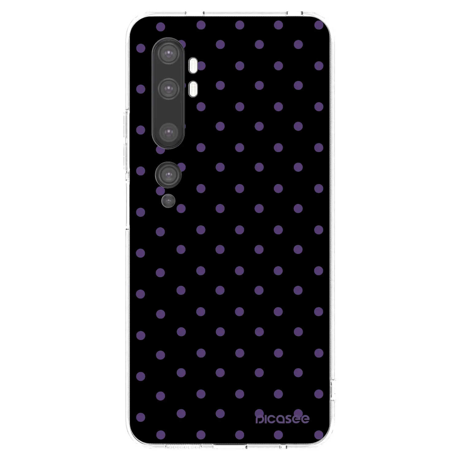 Picasee husă transparentă din silicon pentru Xiaomi Mi Note 10 (Pro) - Flickers