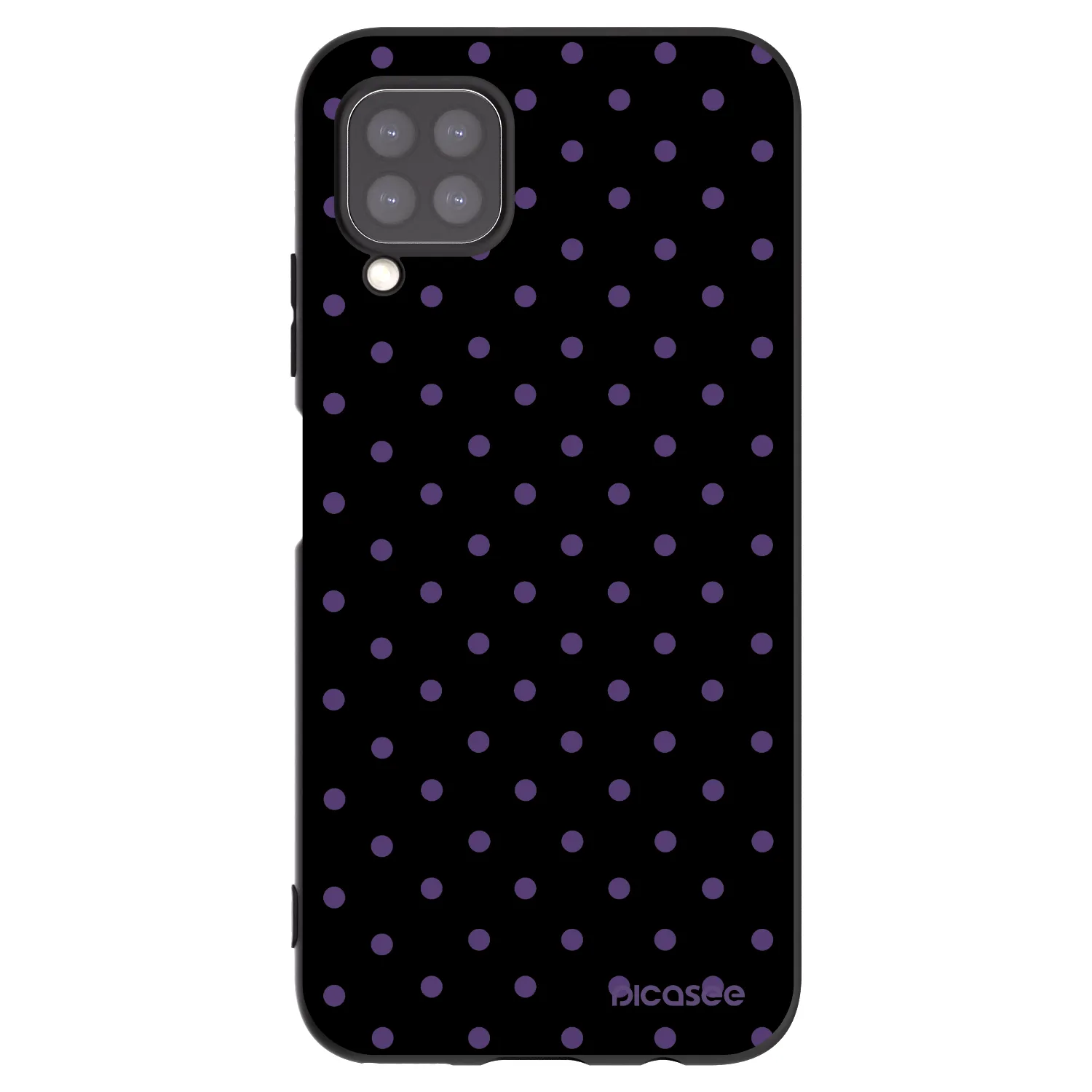 Picasee husă neagră din silicon pentru Huawei P40 Lite - Flickers
