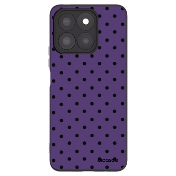 Picasee husă neagră din silicon pentru Honor X8c - Flickers 2
