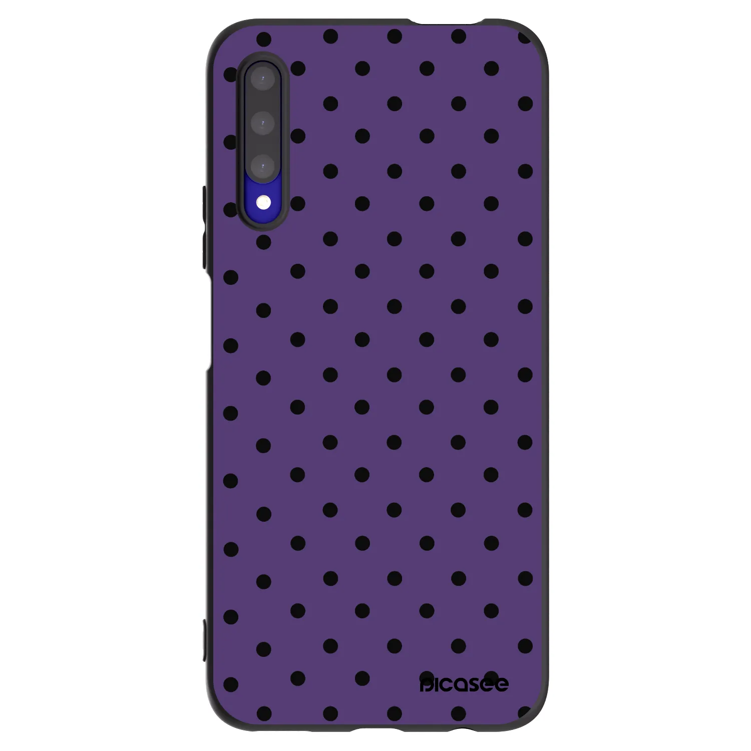 Picasee husă neagră din silicon pentru Honor 9X Pro - Flickers 2