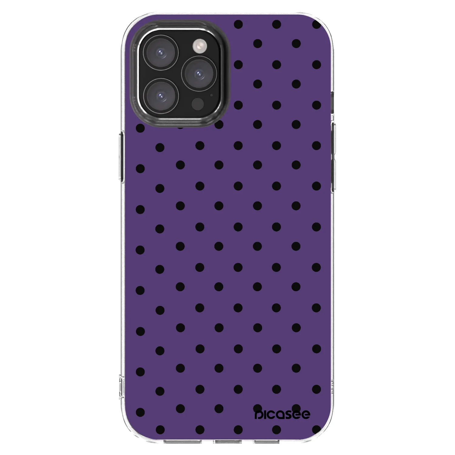 Picasee husă transparentă din silicon pentru Apple iPhone 12 Pro Max - Flickers 2