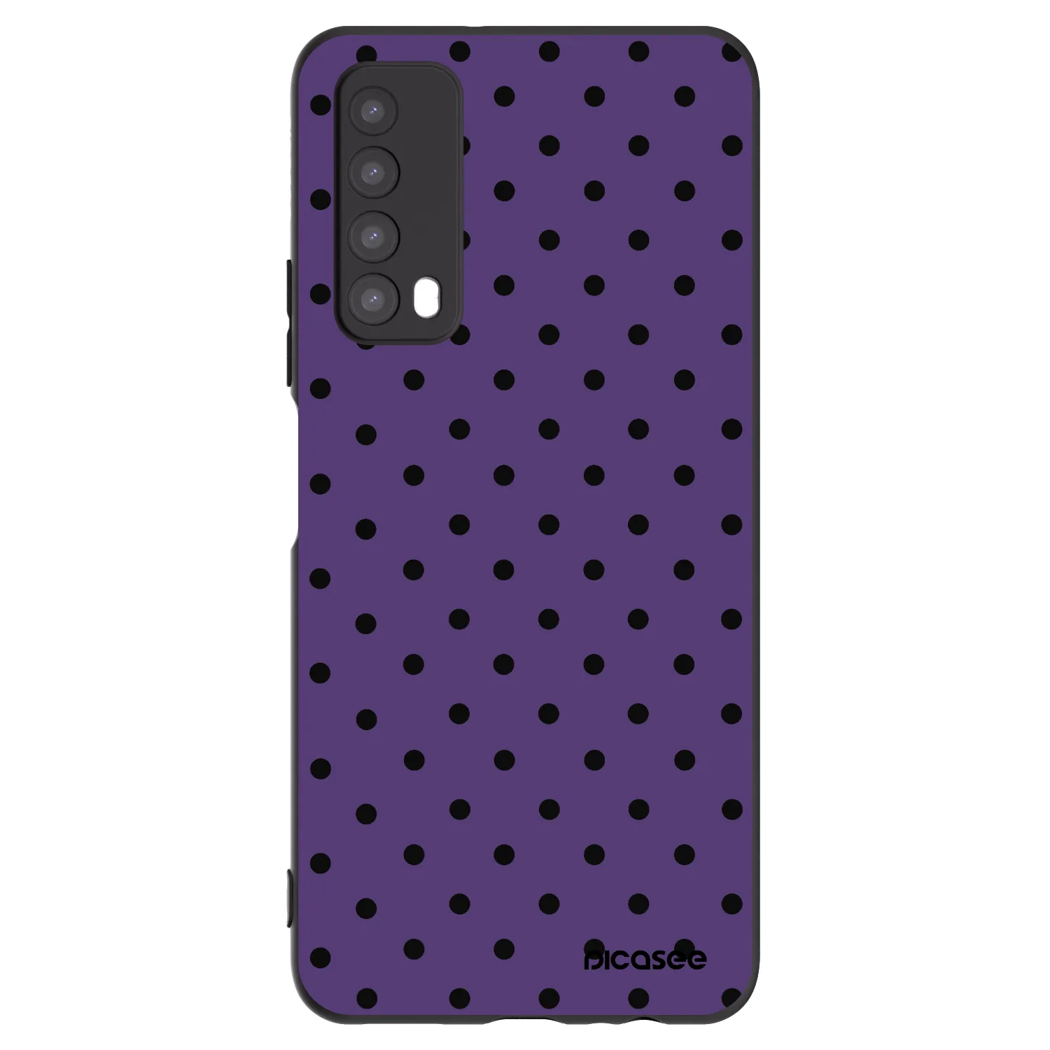 Picasee husă neagră din silicon pentru Huawei P Smart 2021 - Flickers 2
