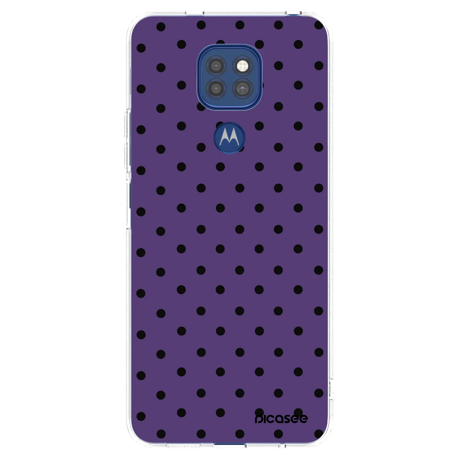Picasee husă transparentă din silicon pentru Motorola Moto G9 Play - Flickers 2