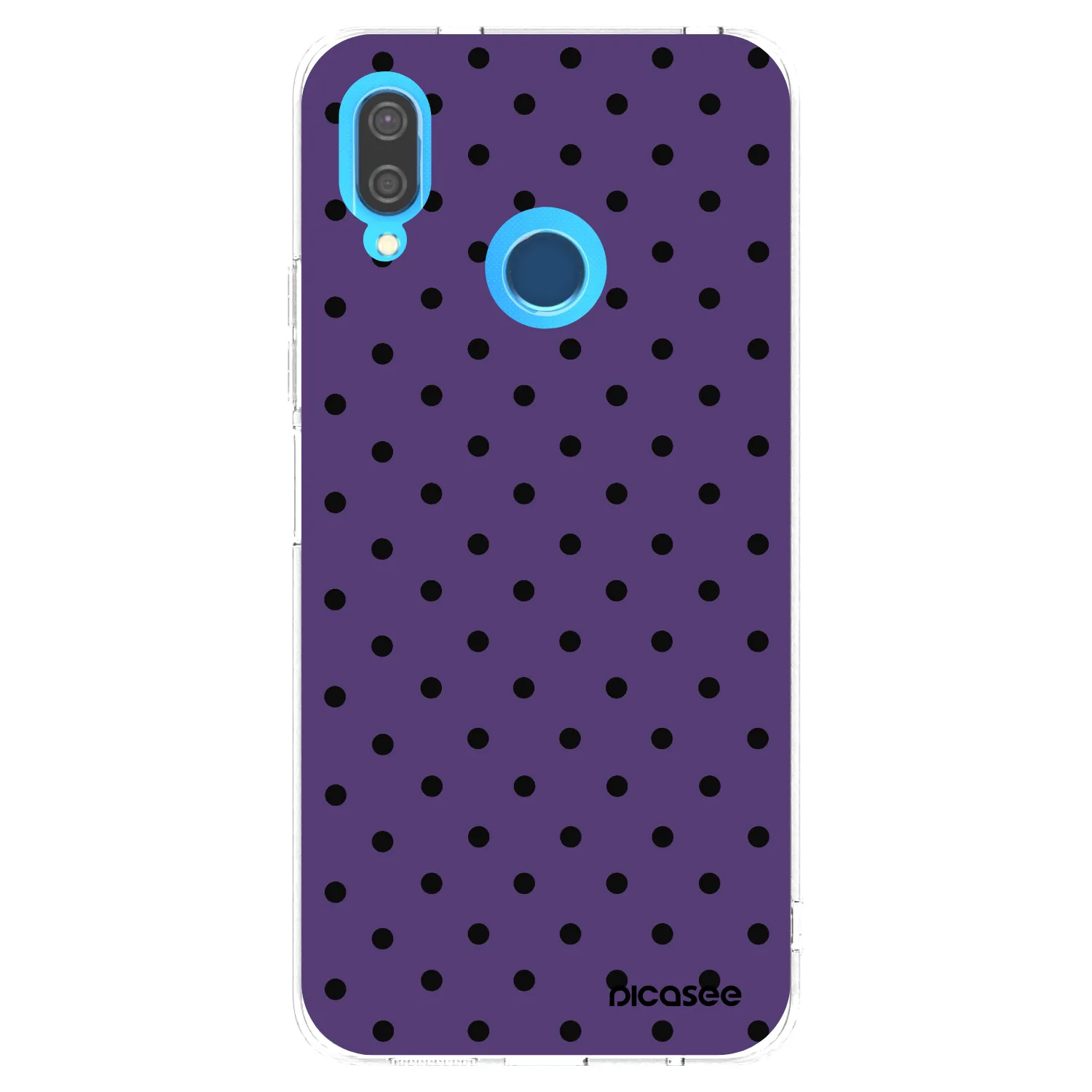 Picasee husă transparentă din silicon pentru Huawei P20 Lite - Flickers 2