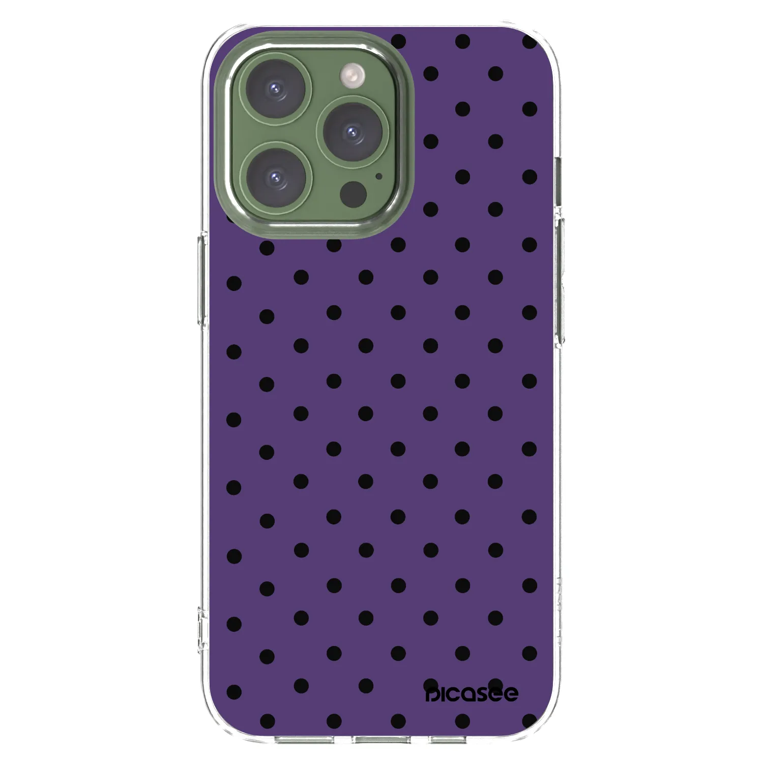 Picasee husă transparentă din silicon pentru Apple iPhone 13 Pro - Flickers 2