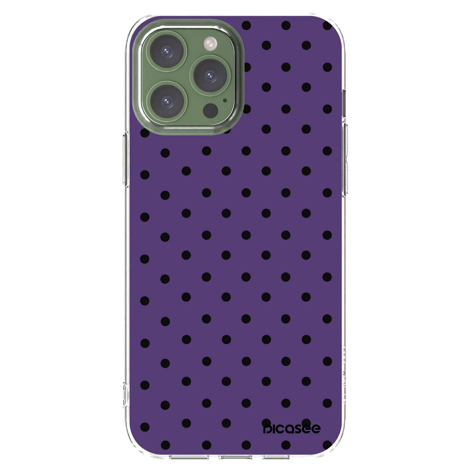 Picasee husă transparentă din silicon pentru Apple iPhone 13 Pro Max - Flickers 2