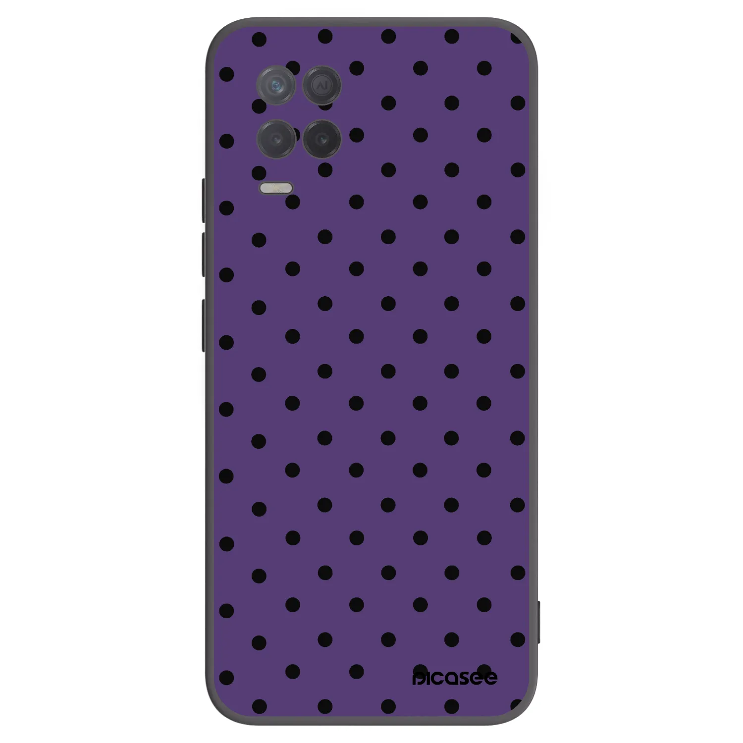 Picasee husă neagră din silicon pentru Realme 8 5G - Flickers 2