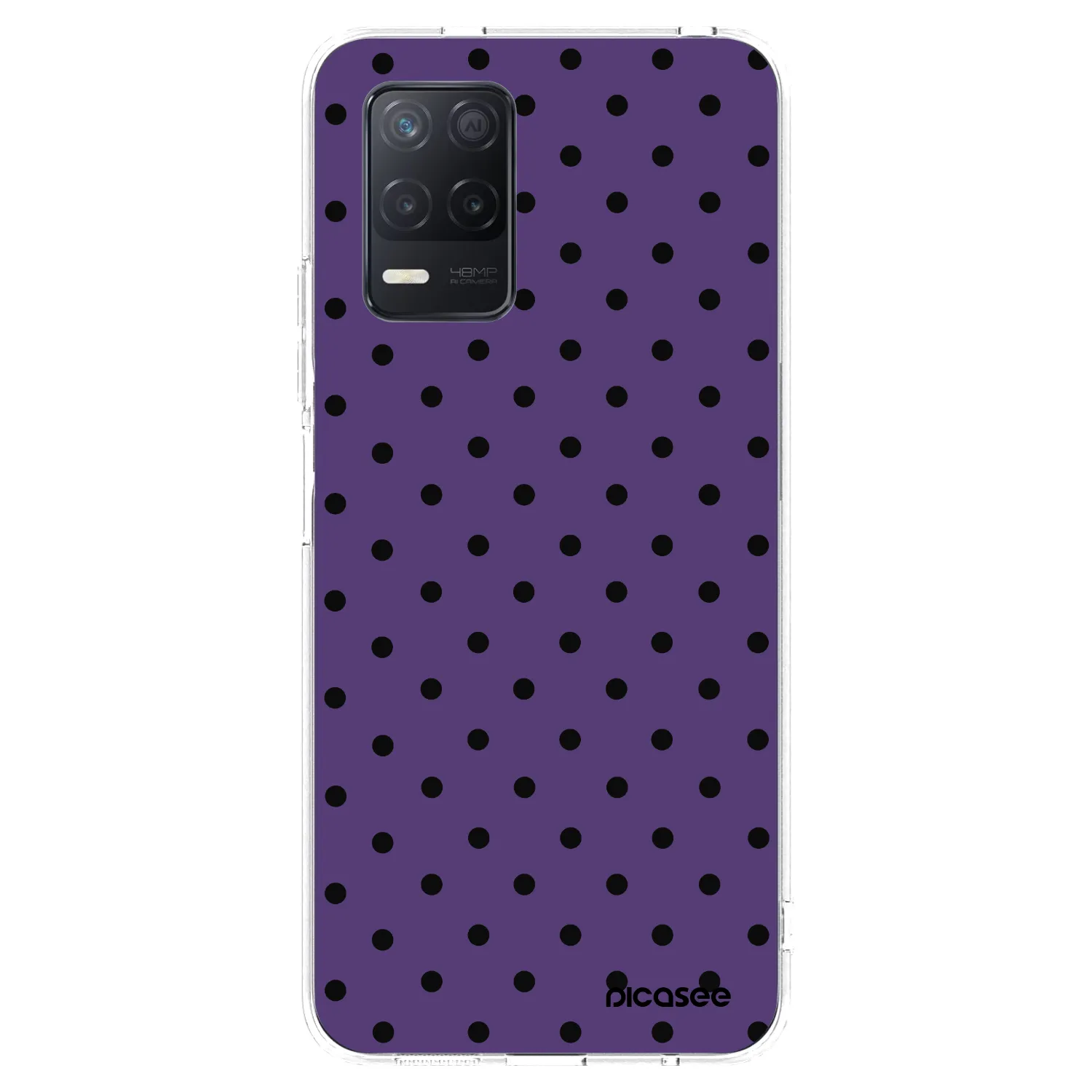 Picasee husă transparentă din silicon pentru Realme 8 5G - Flickers 2
