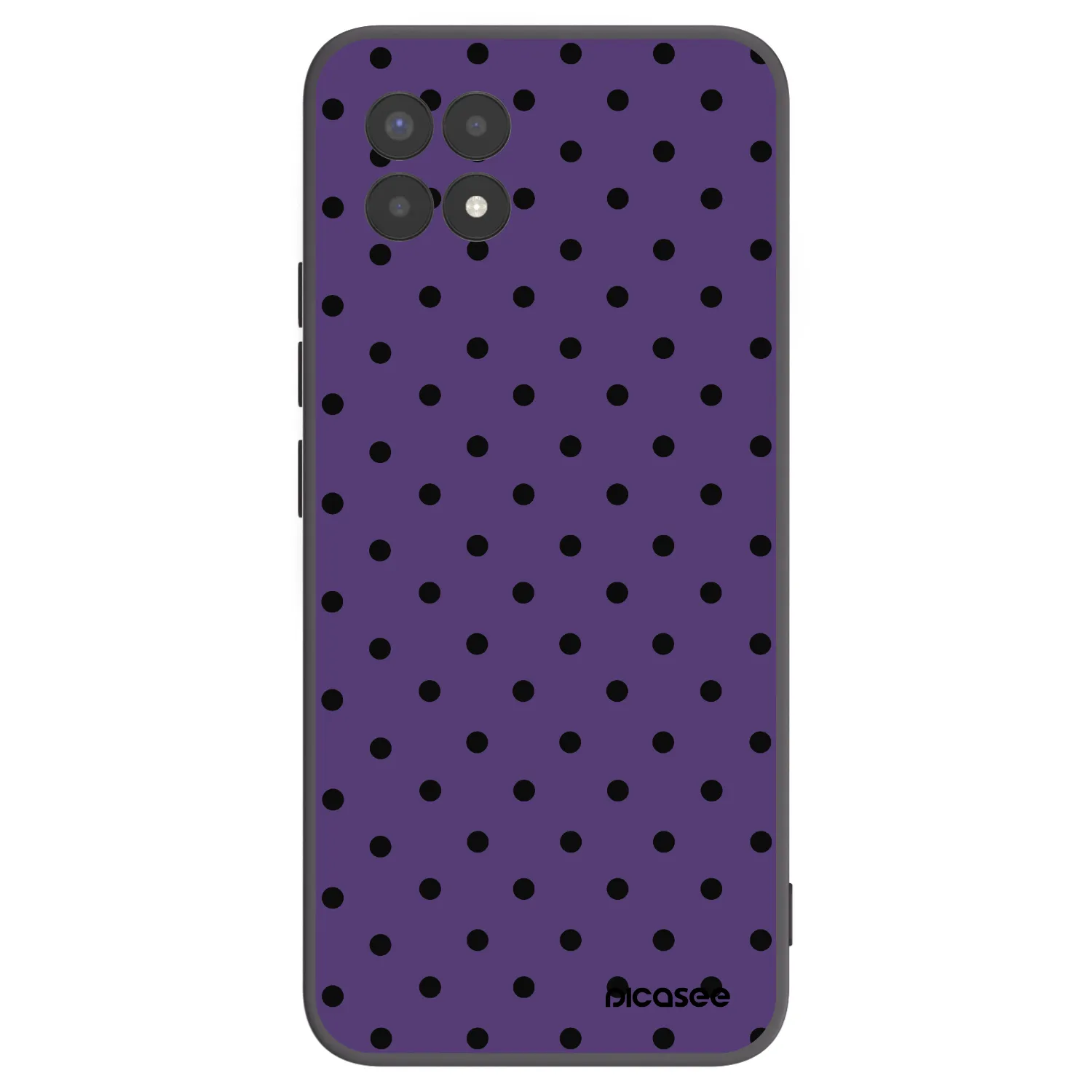 Picasee husă neagră din silicon pentru Realme 8i - Flickers 2