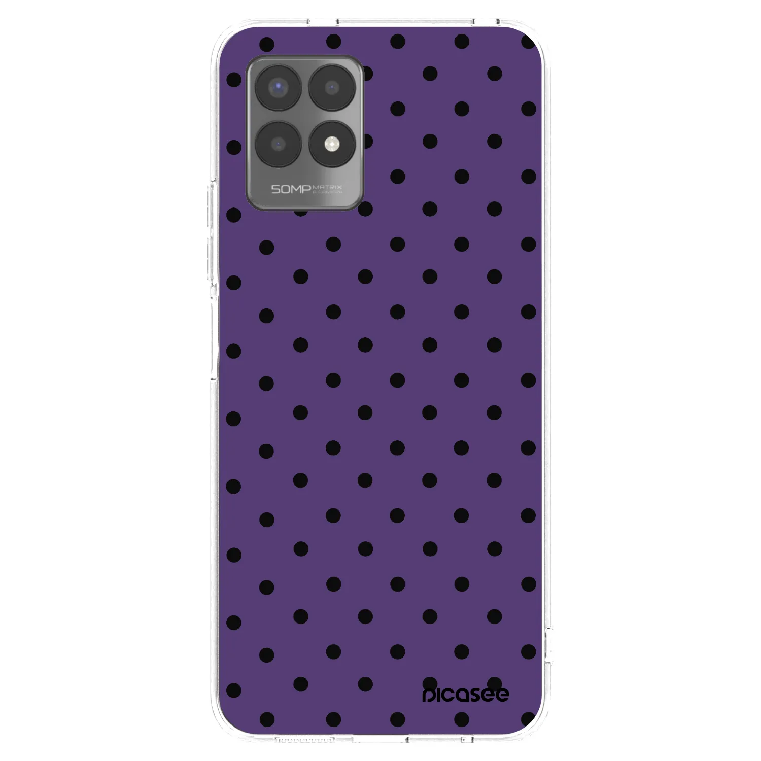 Picasee husă transparentă din silicon pentru Realme 8i - Flickers 2