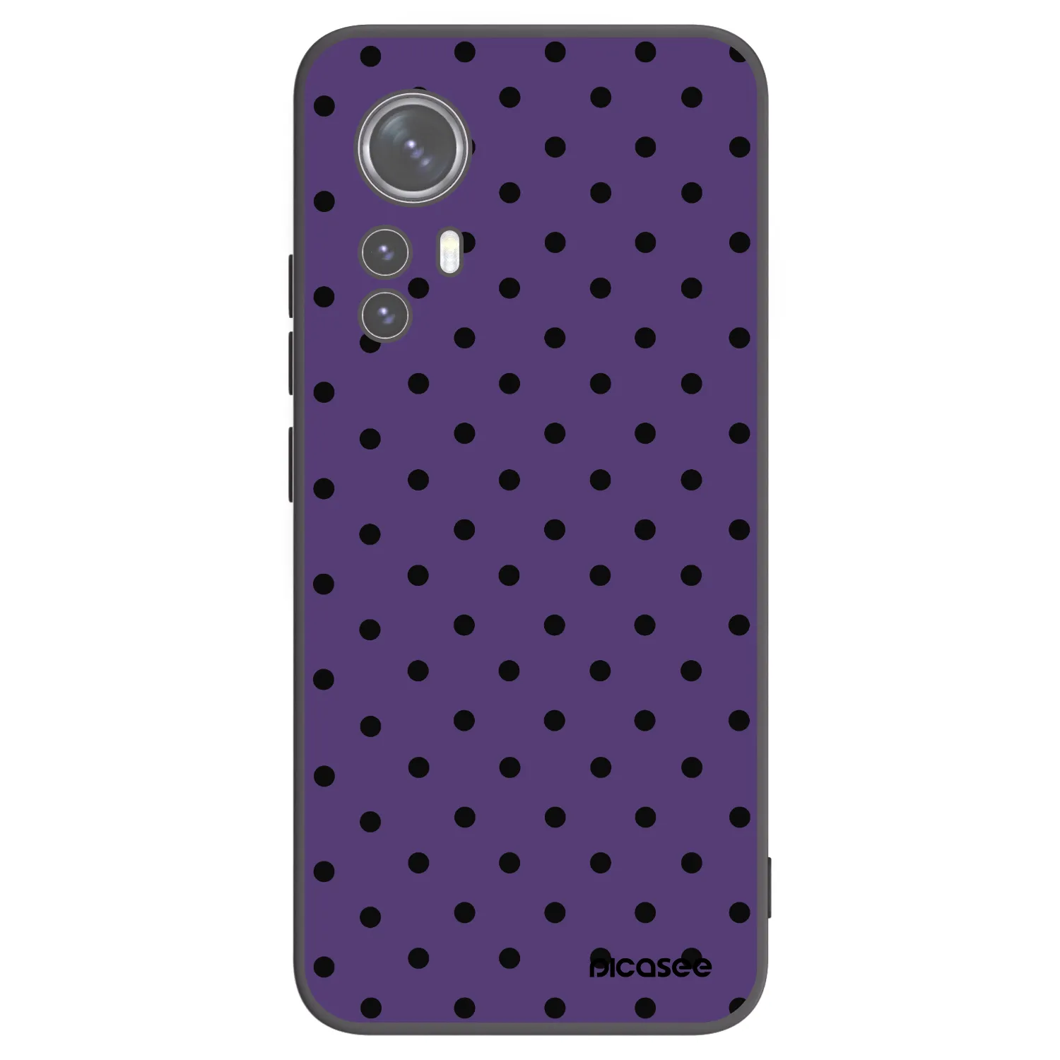 Picasee husă neagră din silicon pentru Xiaomi 12 - Flickers 2