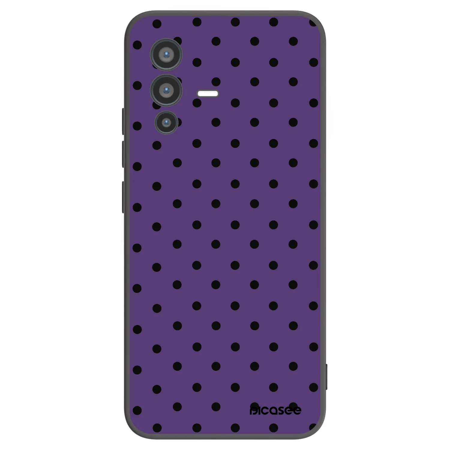 Picasee husă neagră din silicon pentru Vivo V23 5G - Flickers 2
