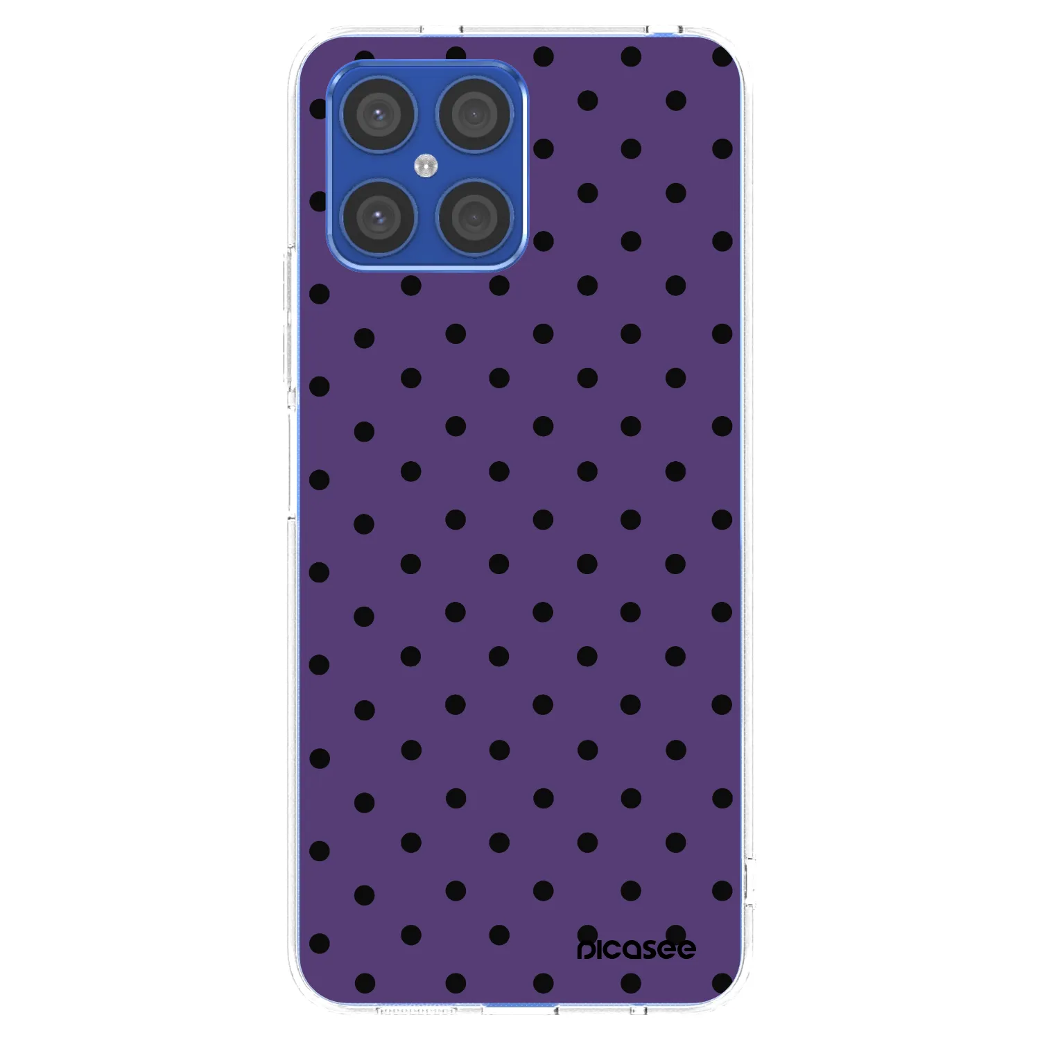 Picasee husă transparentă din silicon pentru Honor X8 4G - Flickers 2