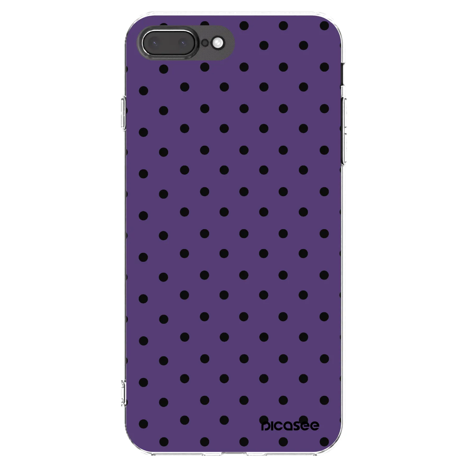 Picasee husă transparentă din silicon pentru Apple iPhone 8 Plus - Flickers 2