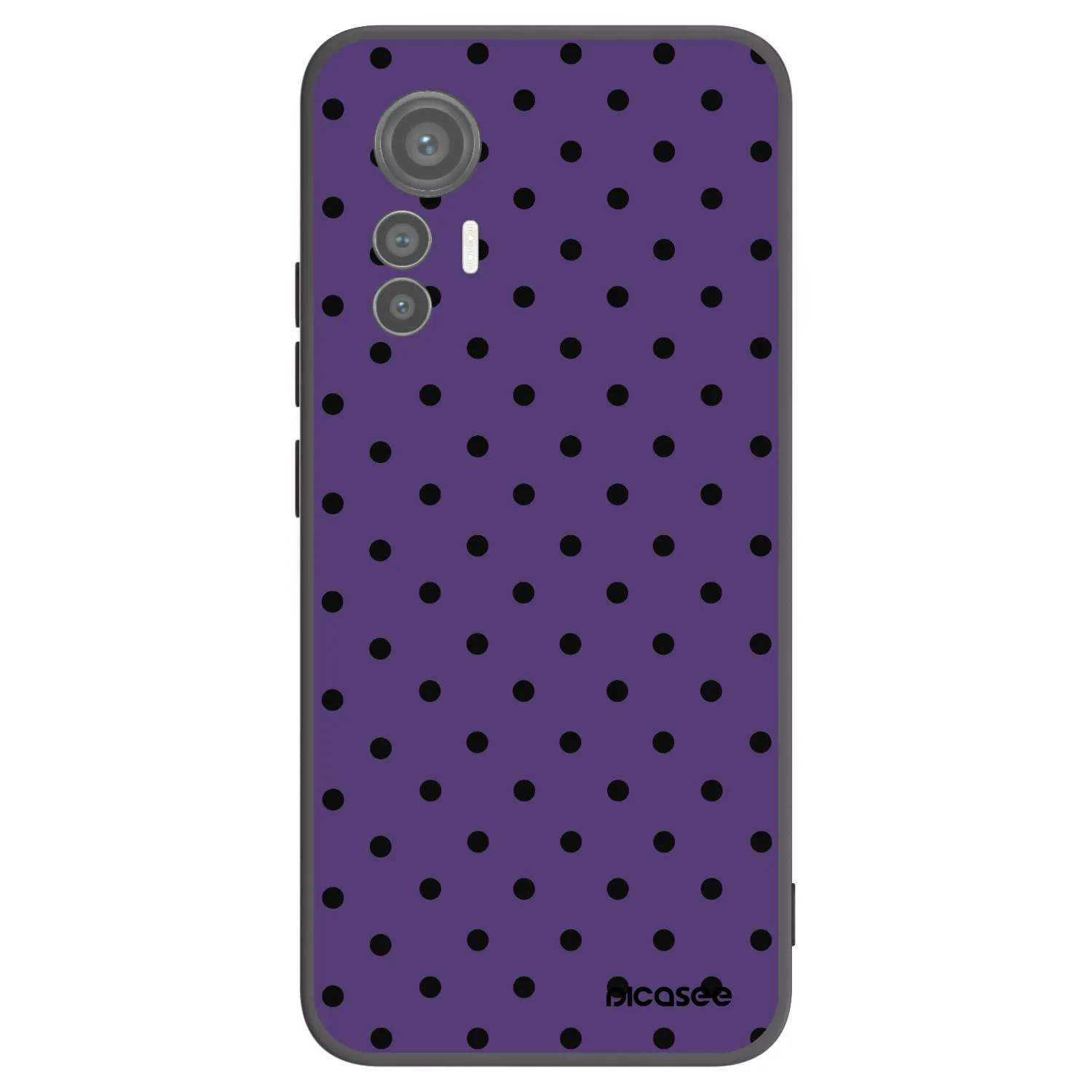 Picasee husă neagră din silicon pentru Xiaomi 12 Lite - Flickers 2