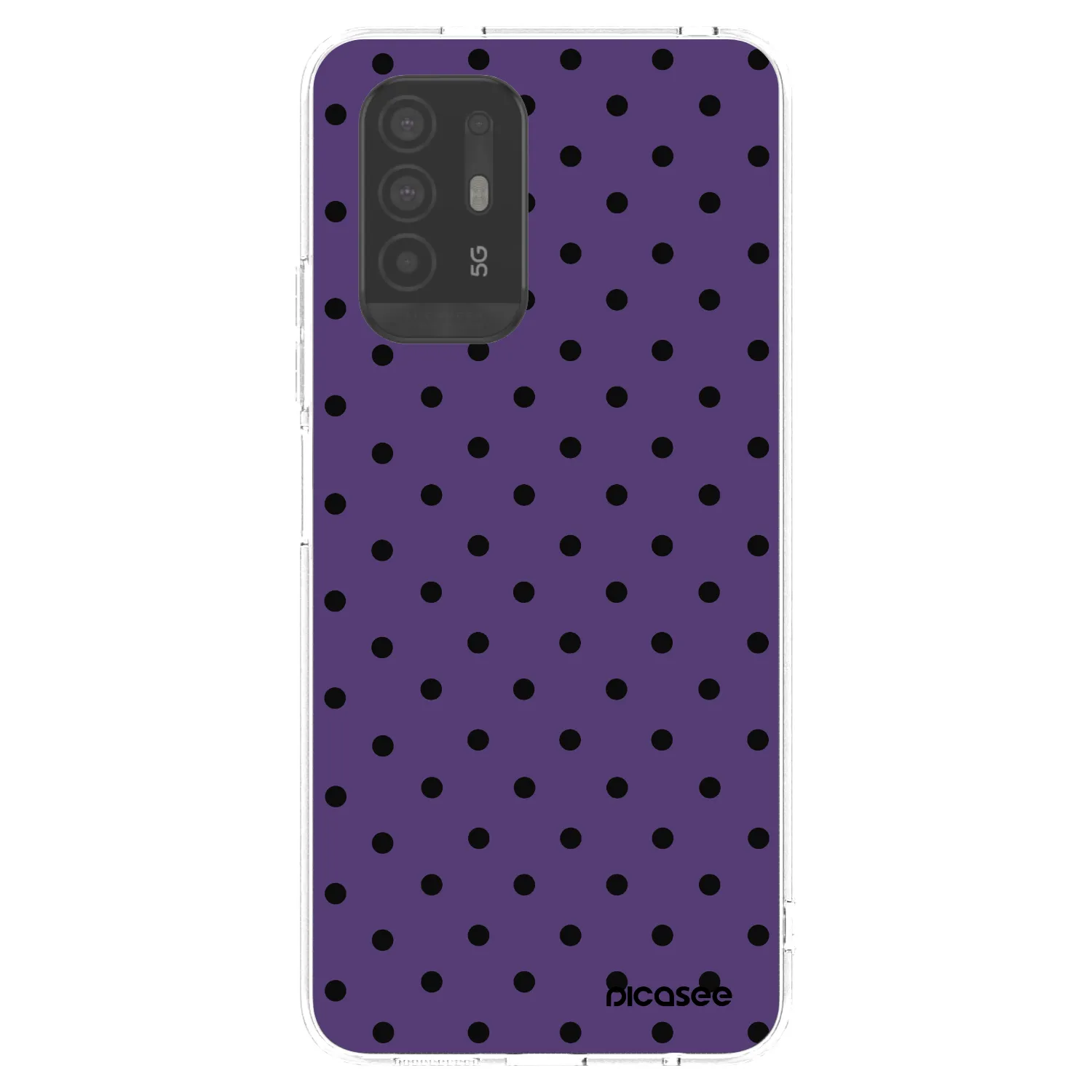 Picasee husă transparentă din silicon pentru OPPO A94 5G - Flickers 2