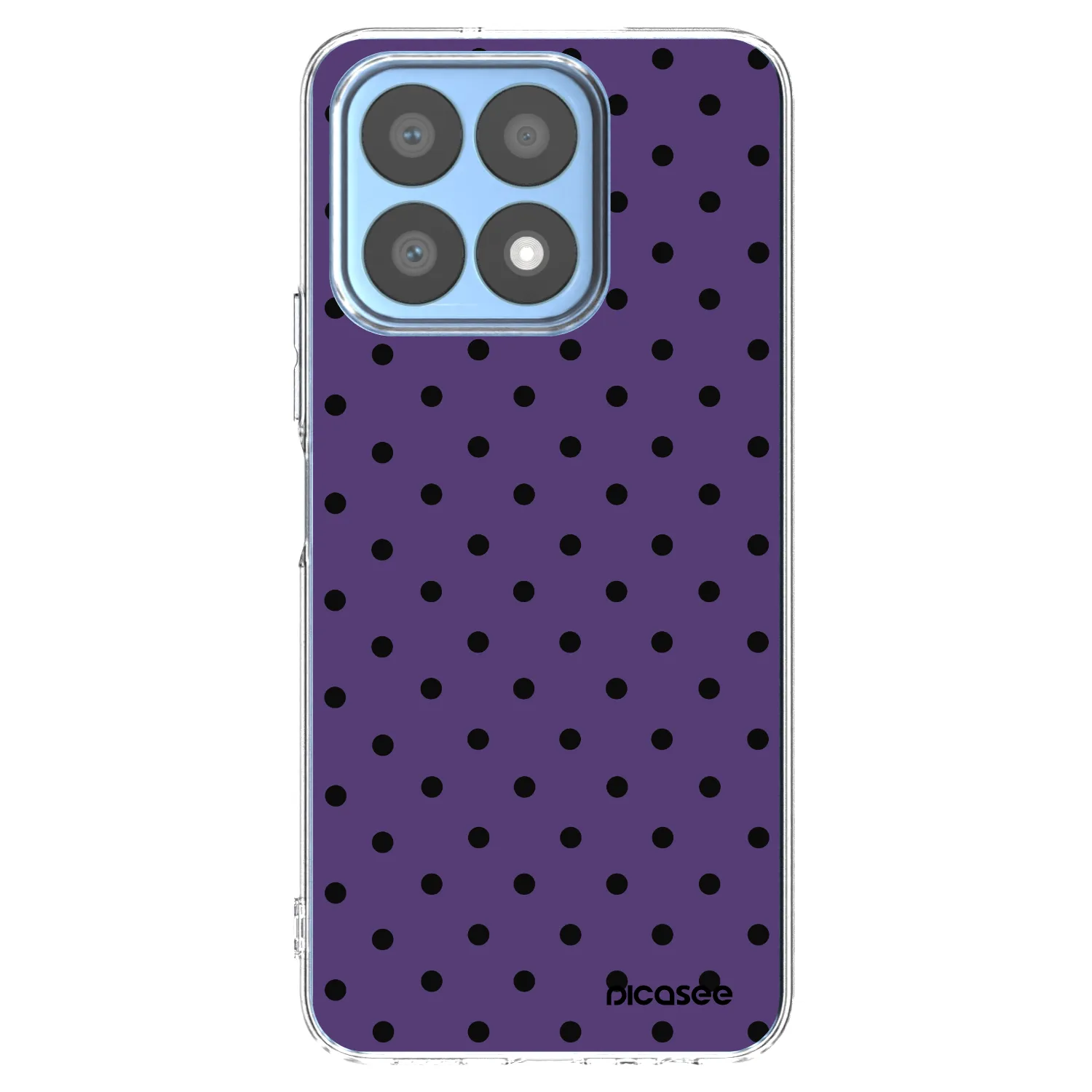 Picasee husă transparentă din silicon pentru Honor X8a - Flickers 2