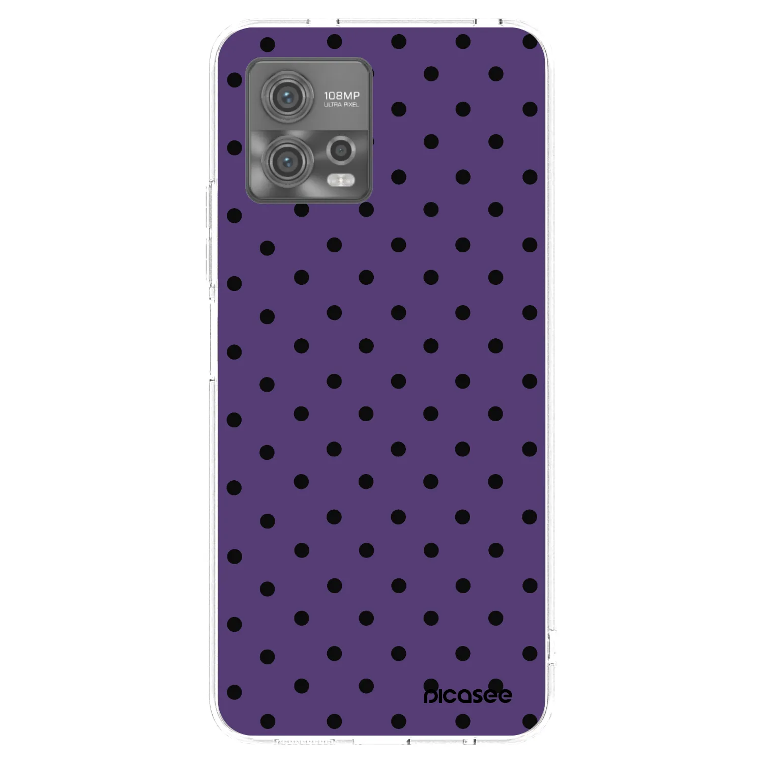 Picasee husă transparentă din silicon pentru Motorola Moto G72 - Flickers 2