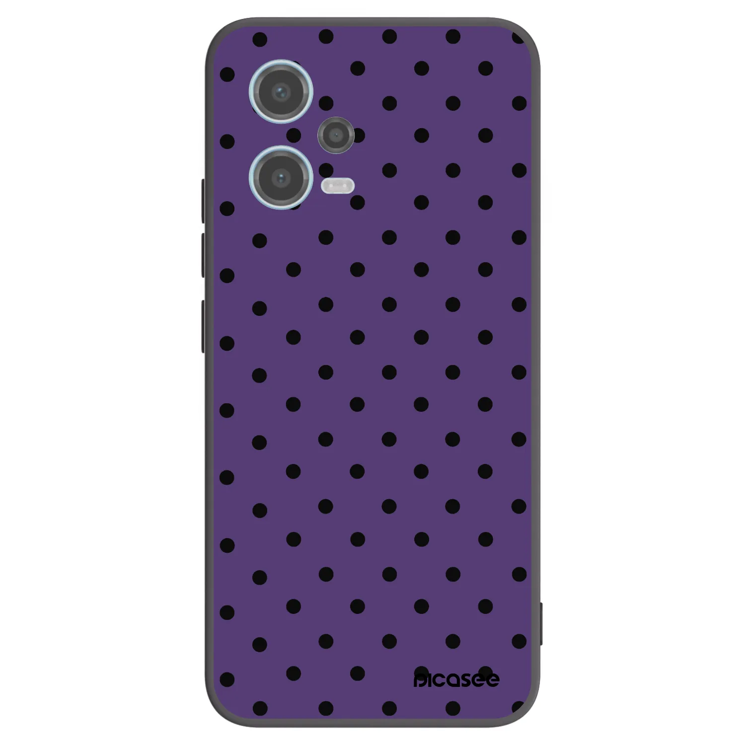 Picasee husă neagră din silicon pentru Xiaomi Redmi Note 12 5G - Flickers 2