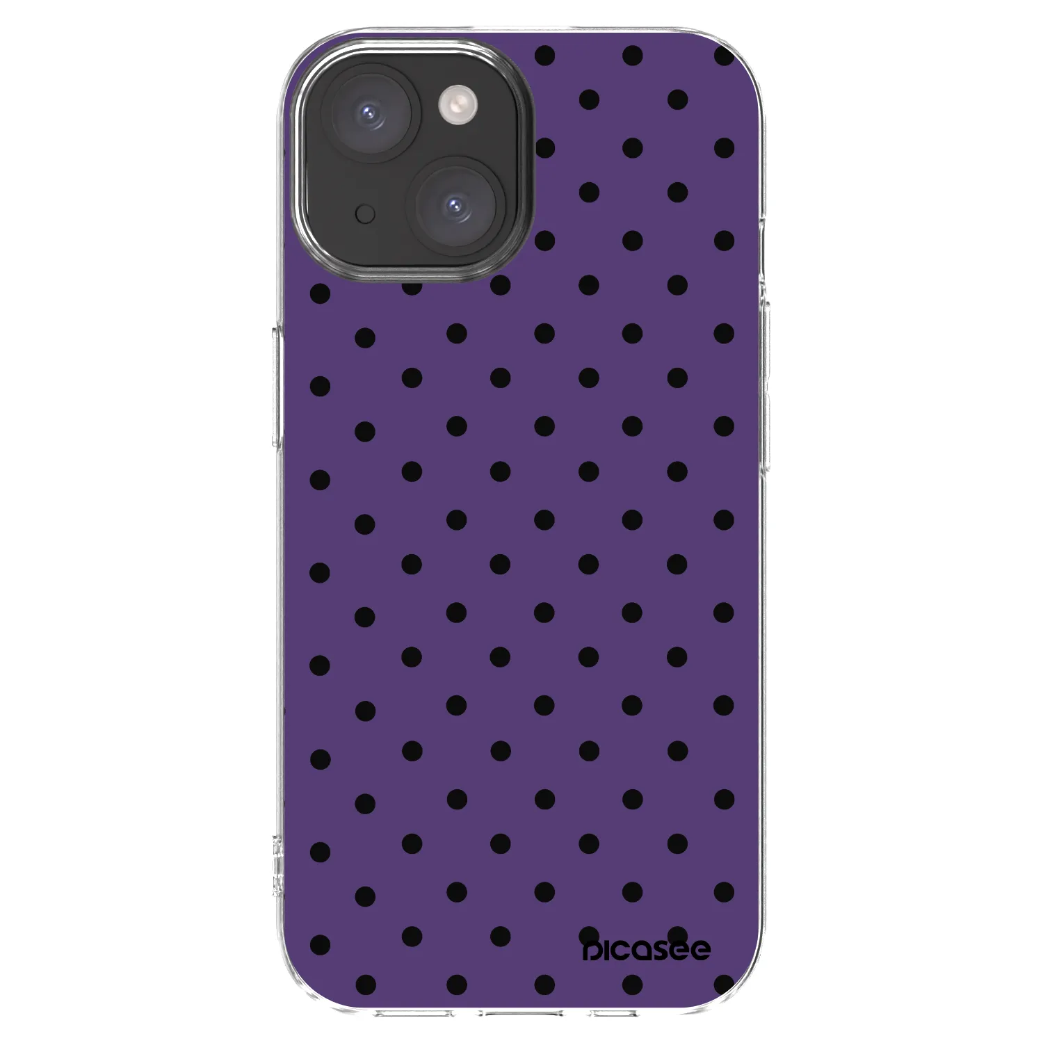 Picasee husă transparentă din silicon pentru Apple iPhone 15 - Flickers 2