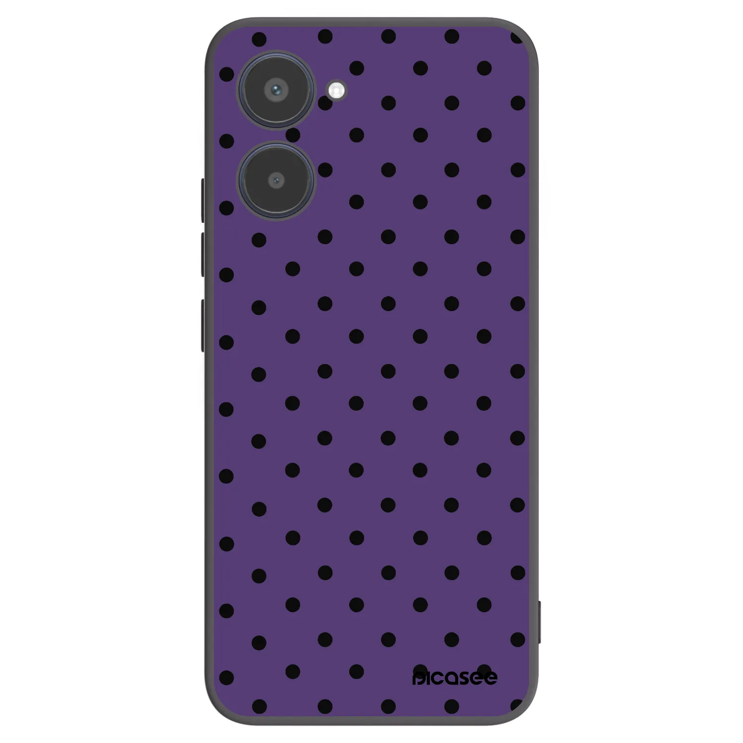 Picasee husă neagră din silicon pentru Realme 10 4G - Flickers 2