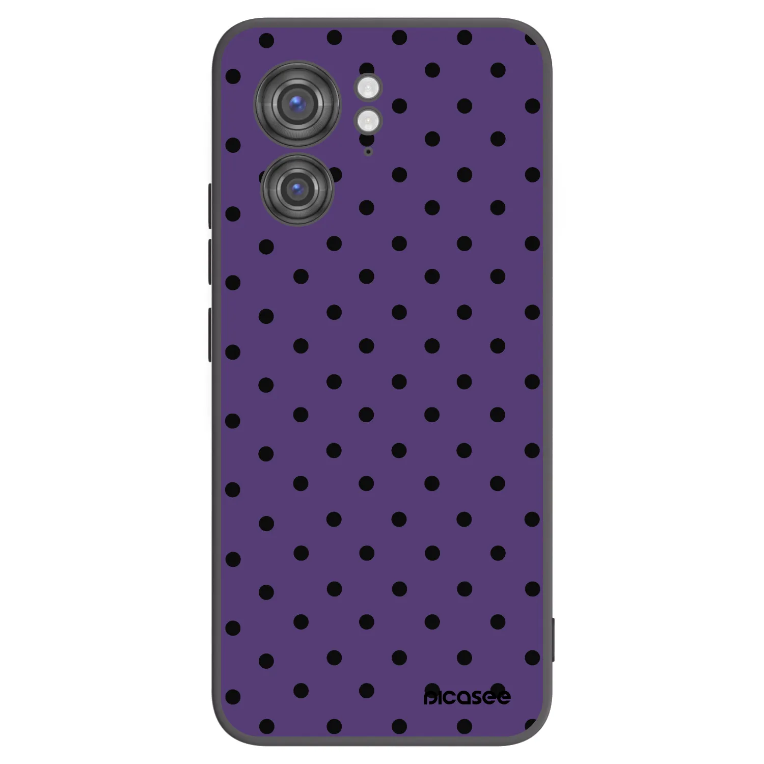 Picasee husă neagră din silicon pentru Motorola Edge 40 - Flickers 2
