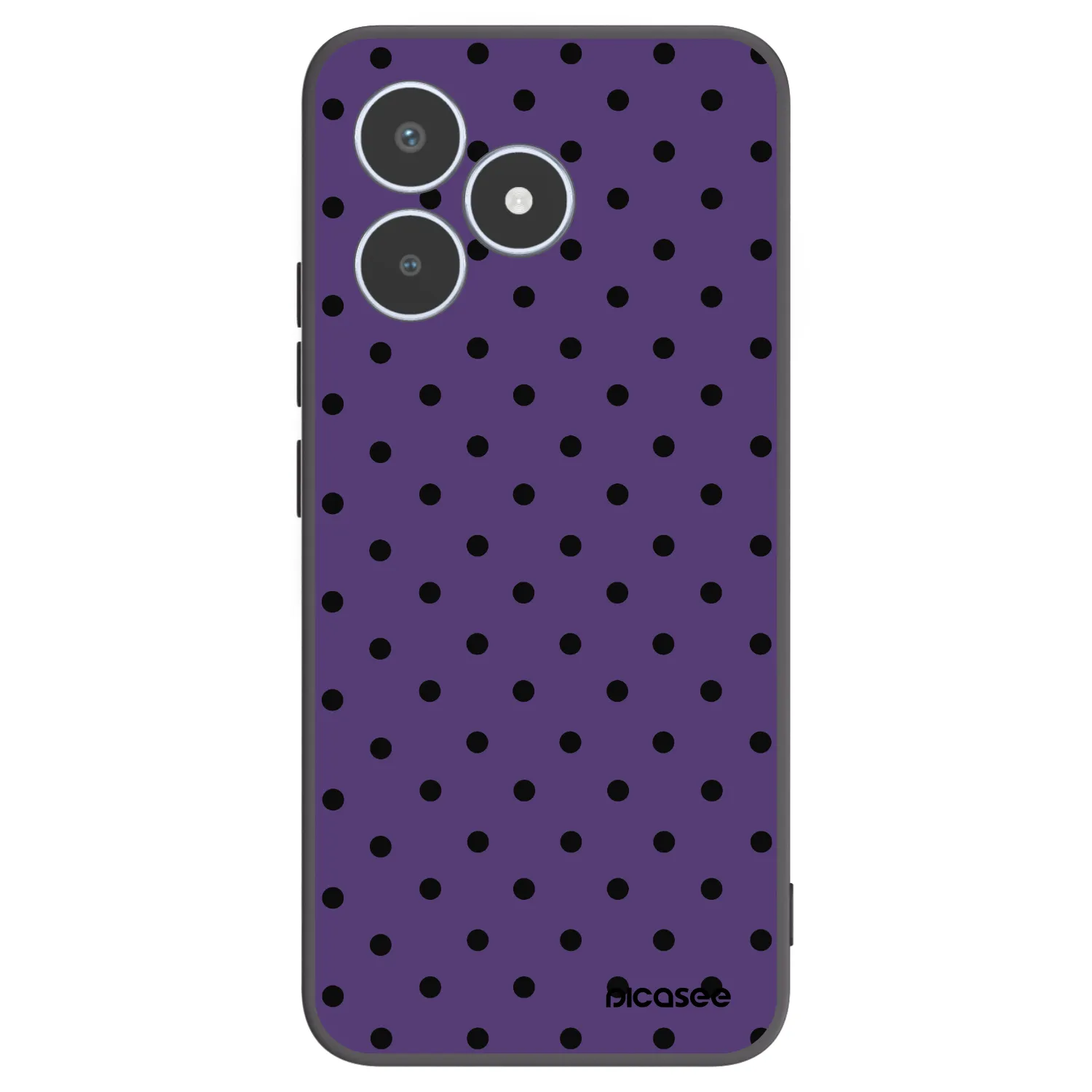 Picasee husă neagră din silicon pentru Realme C53 - Flickers 2