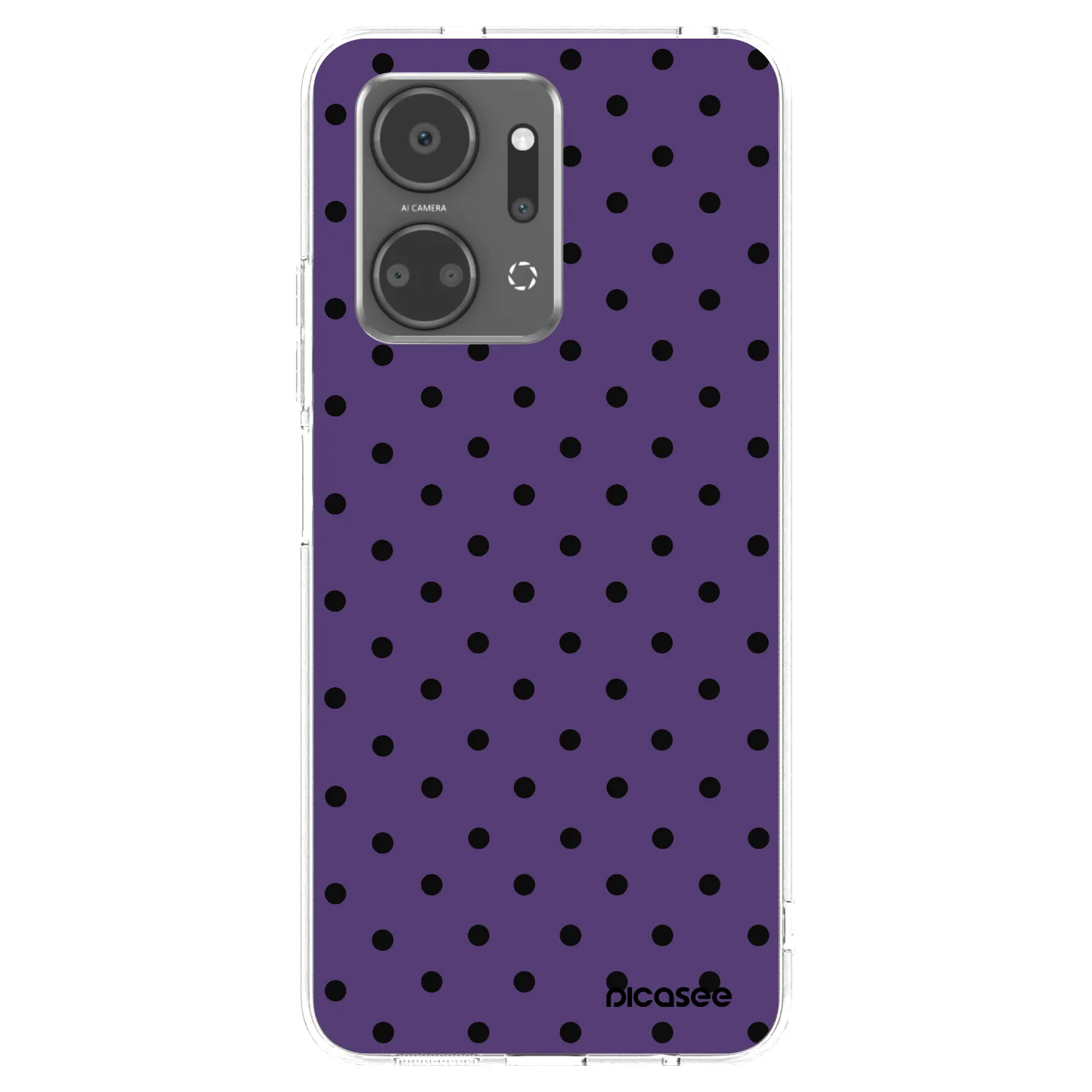 Picasee husă transparentă din silicon pentru Honor X7a - Flickers 2