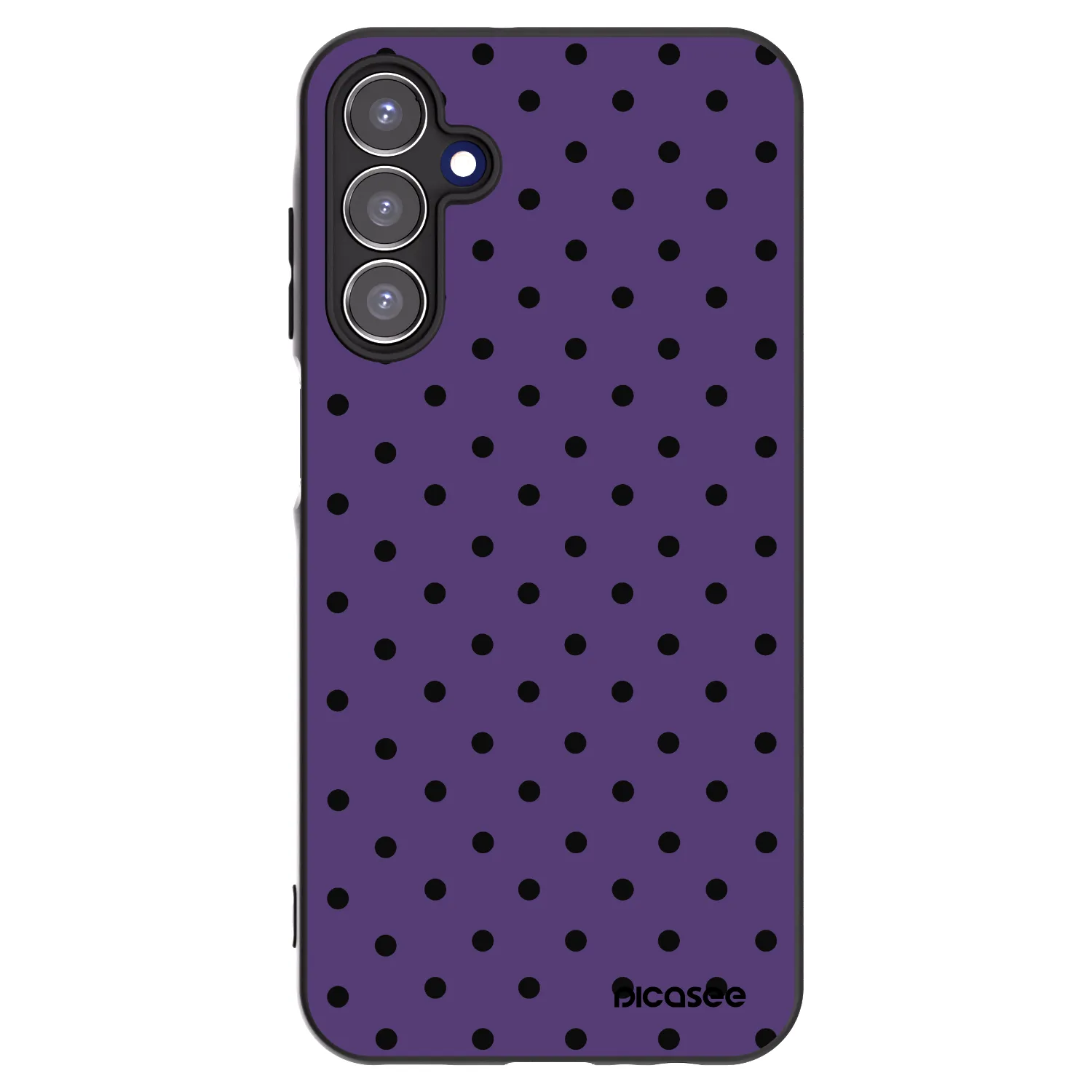Picasee husă neagră din silicon pentru Samsung Galaxy A15 A155F 4G - Flickers 2