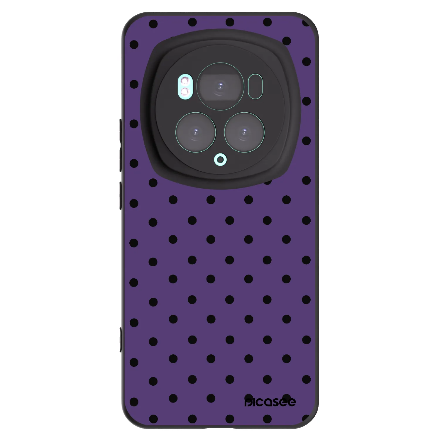 Picasee husă neagră din silicon pentru Honor Magic6 Pro - Flickers 2
