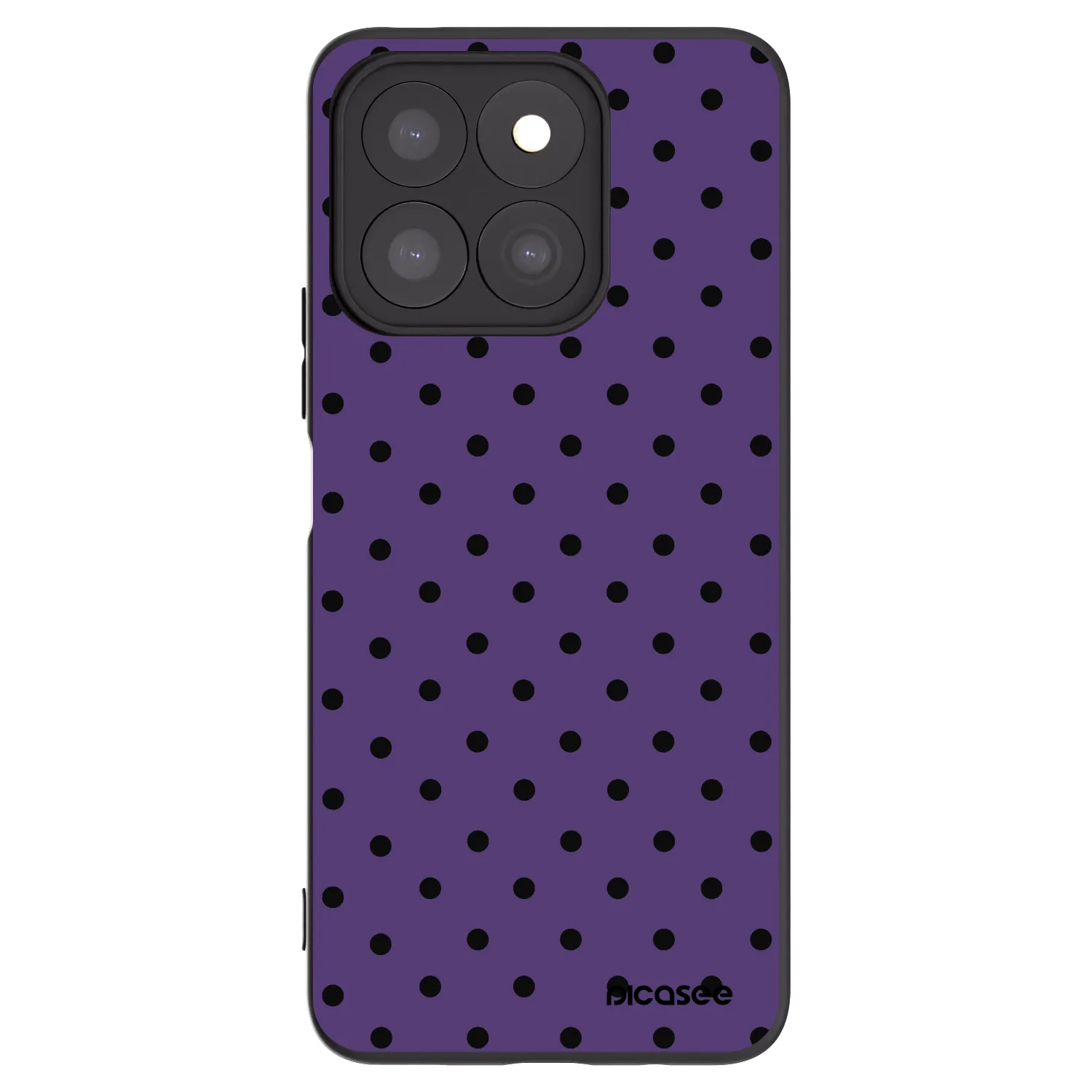 Picasee husă neagră din silicon pentru Honor X8b - Flickers 2